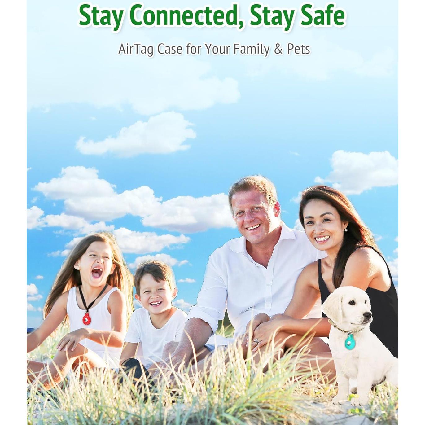 Funda de Silicona para Apple AirTag FOREARTH - 5 Unidades