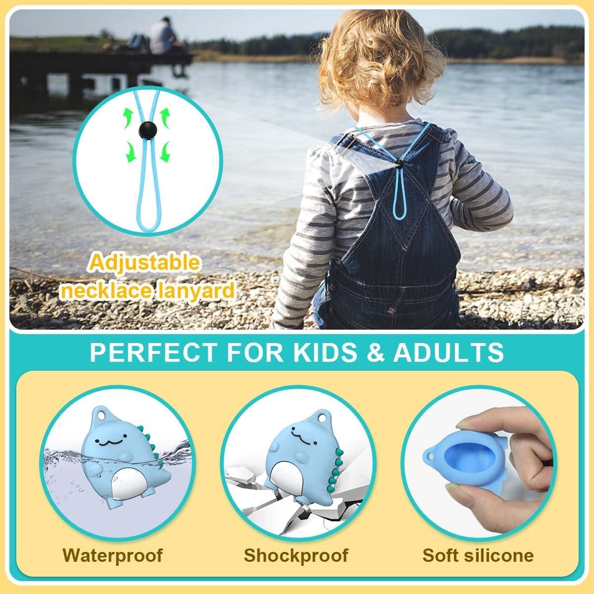 Paquete de 4 fundas protectoras para AirTag BIQIRE