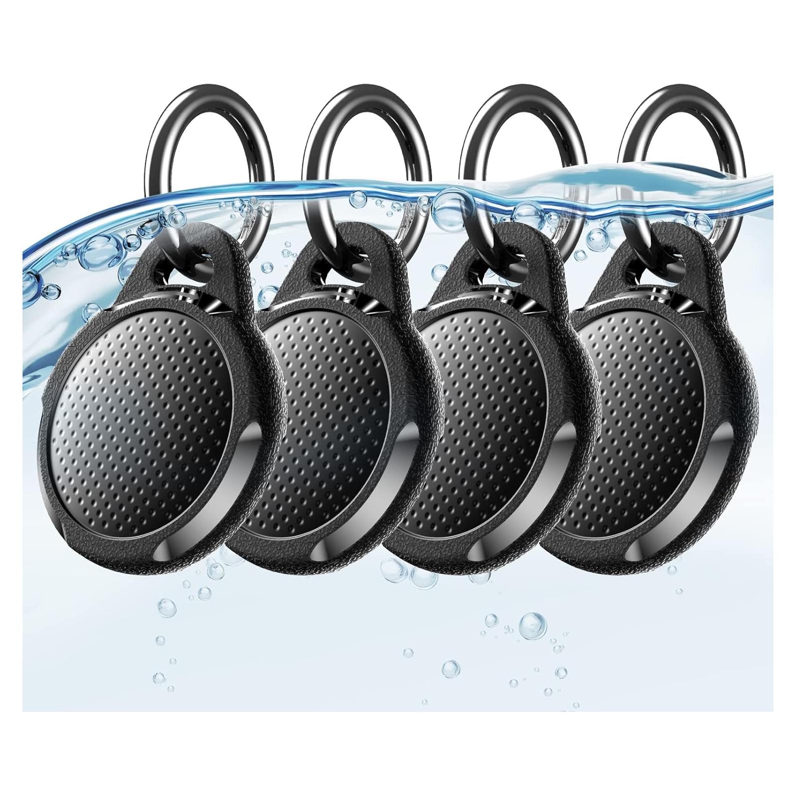 Funda Impermeable Typecase para AirTag Negro Carbón - 4 Unidades