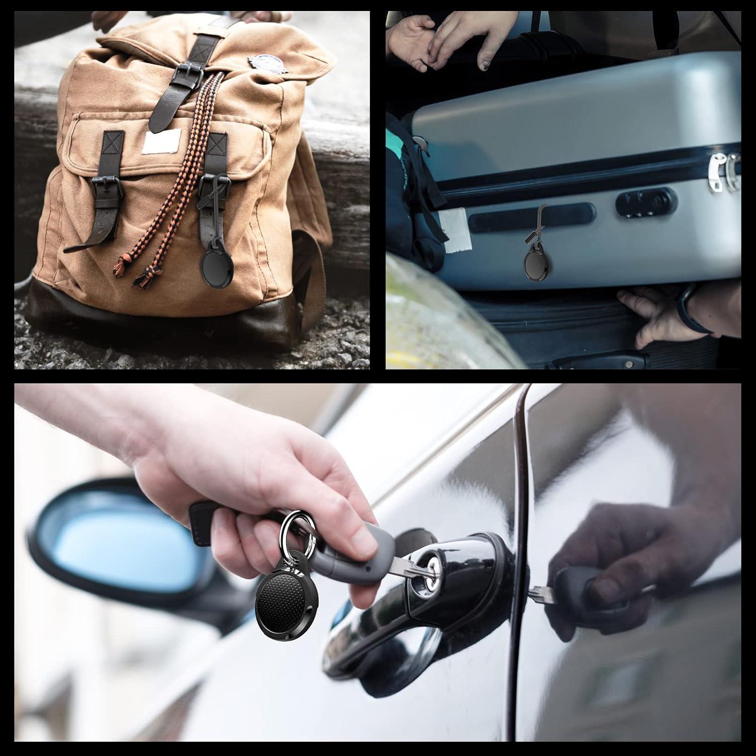 Funda Impermeable Typecase para AirTag Negro Carbón - 4 Unidades