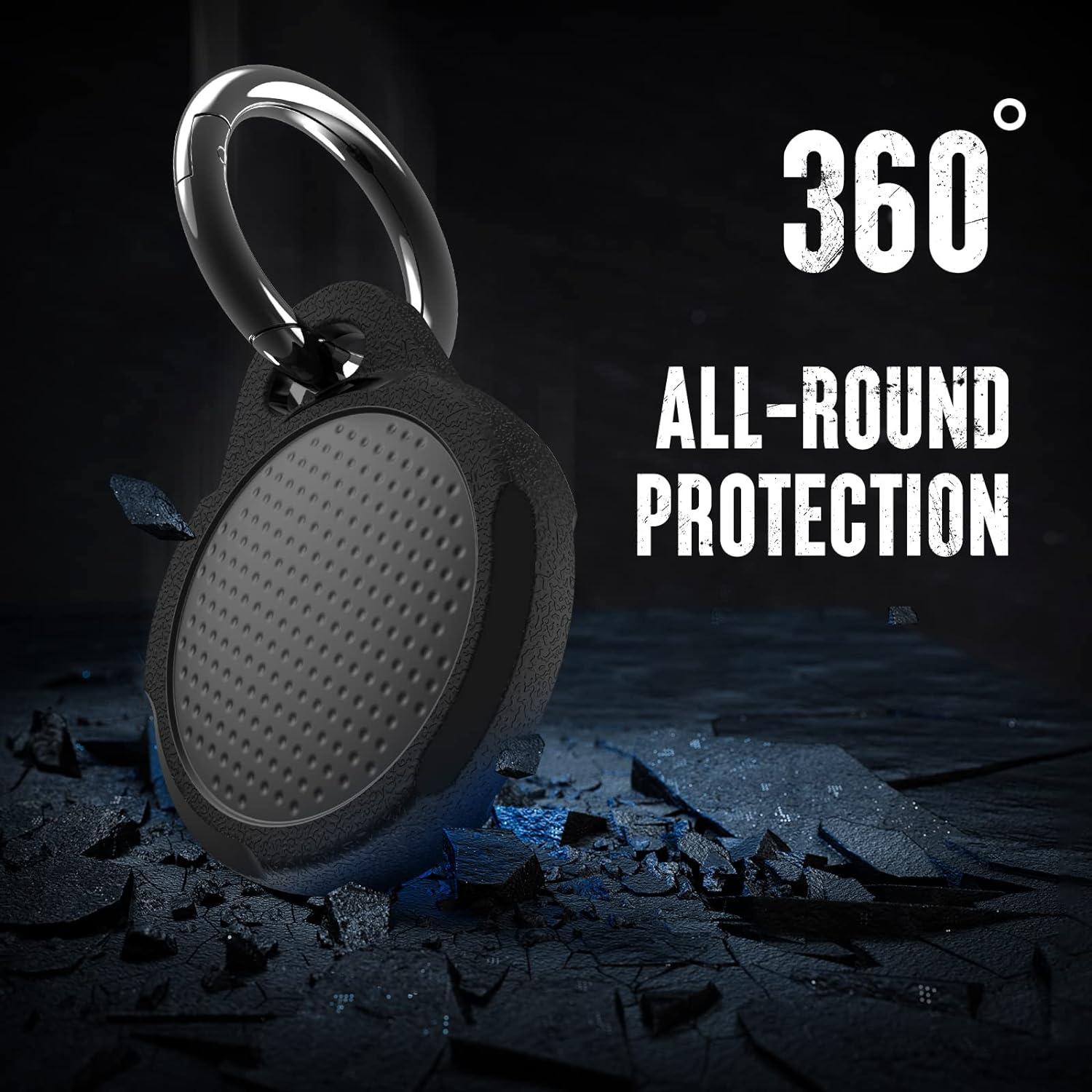 Funda Impermeable Typecase para AirTag Negro Carbón - 4 Unidades