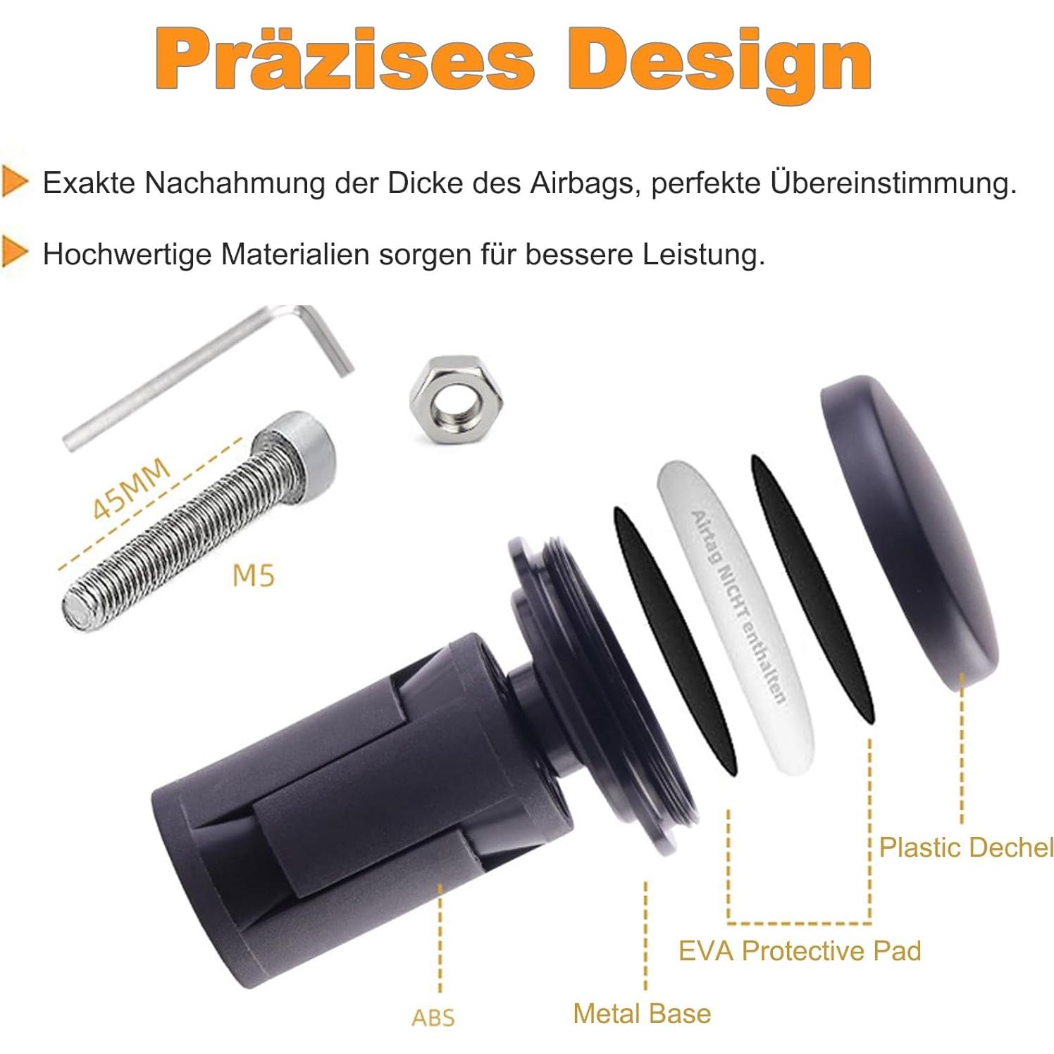 Soporte de Bicicleta Oculto Kimairy para Air-Tag 18-30mm