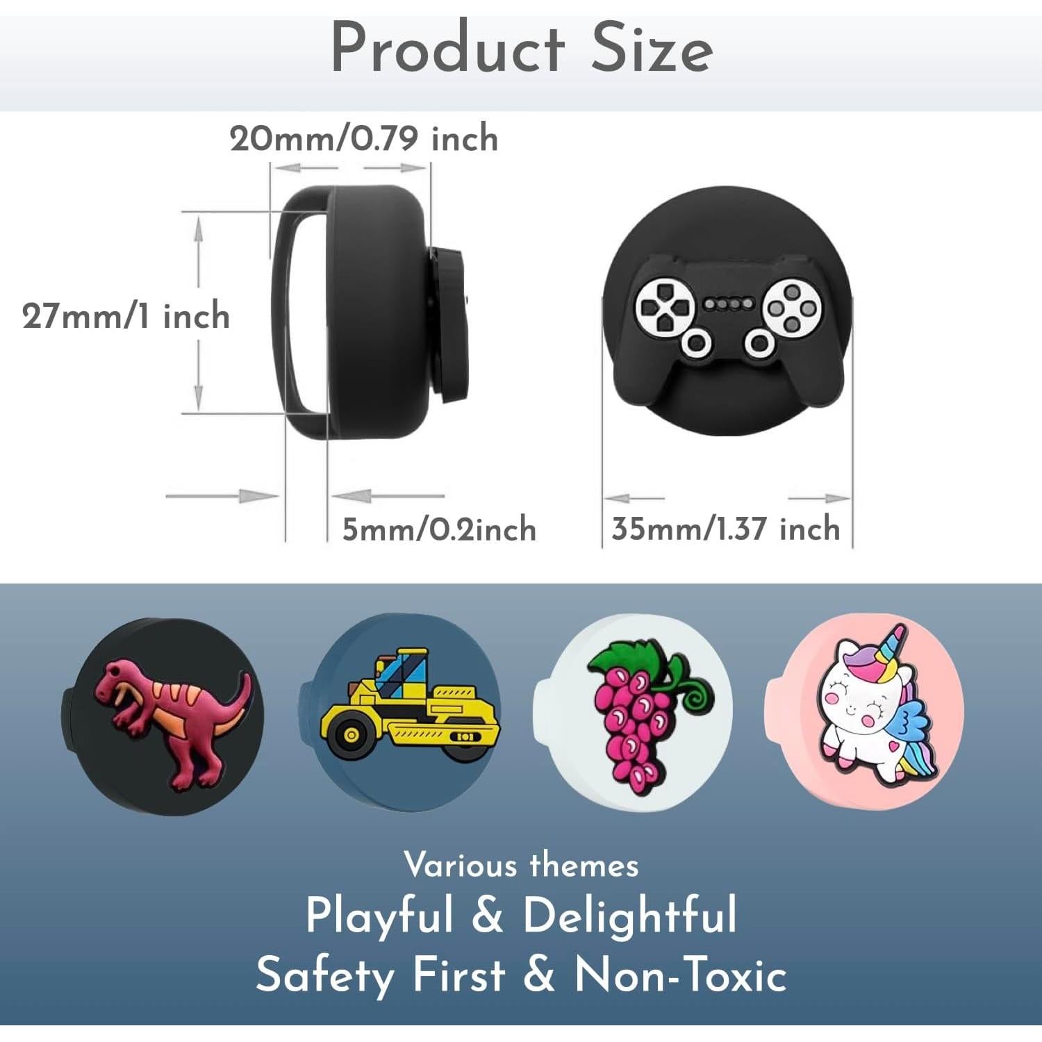 Funda de Silicona para Apple Tag - 2 Pack Perezoso