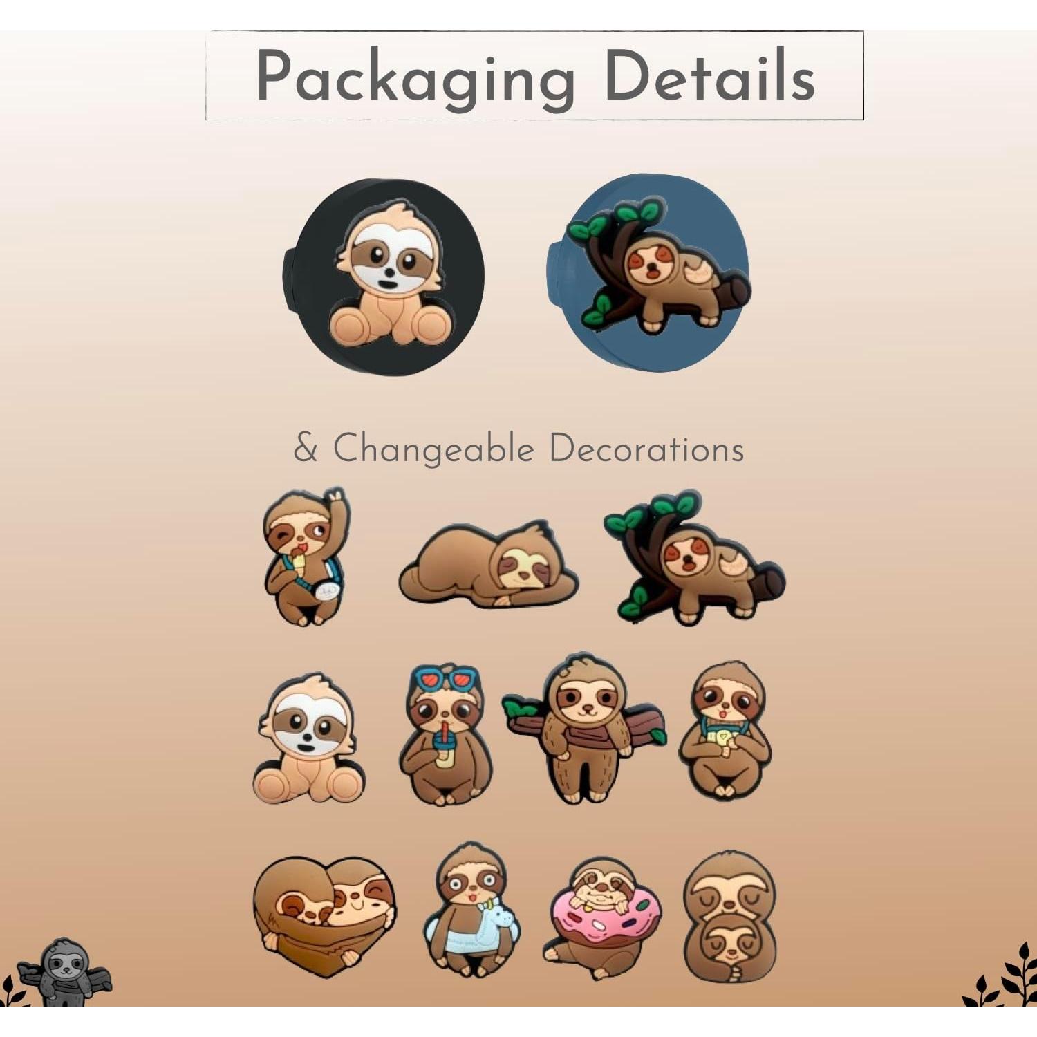 Funda de Silicona para Apple Tag - 2 Pack Perezoso