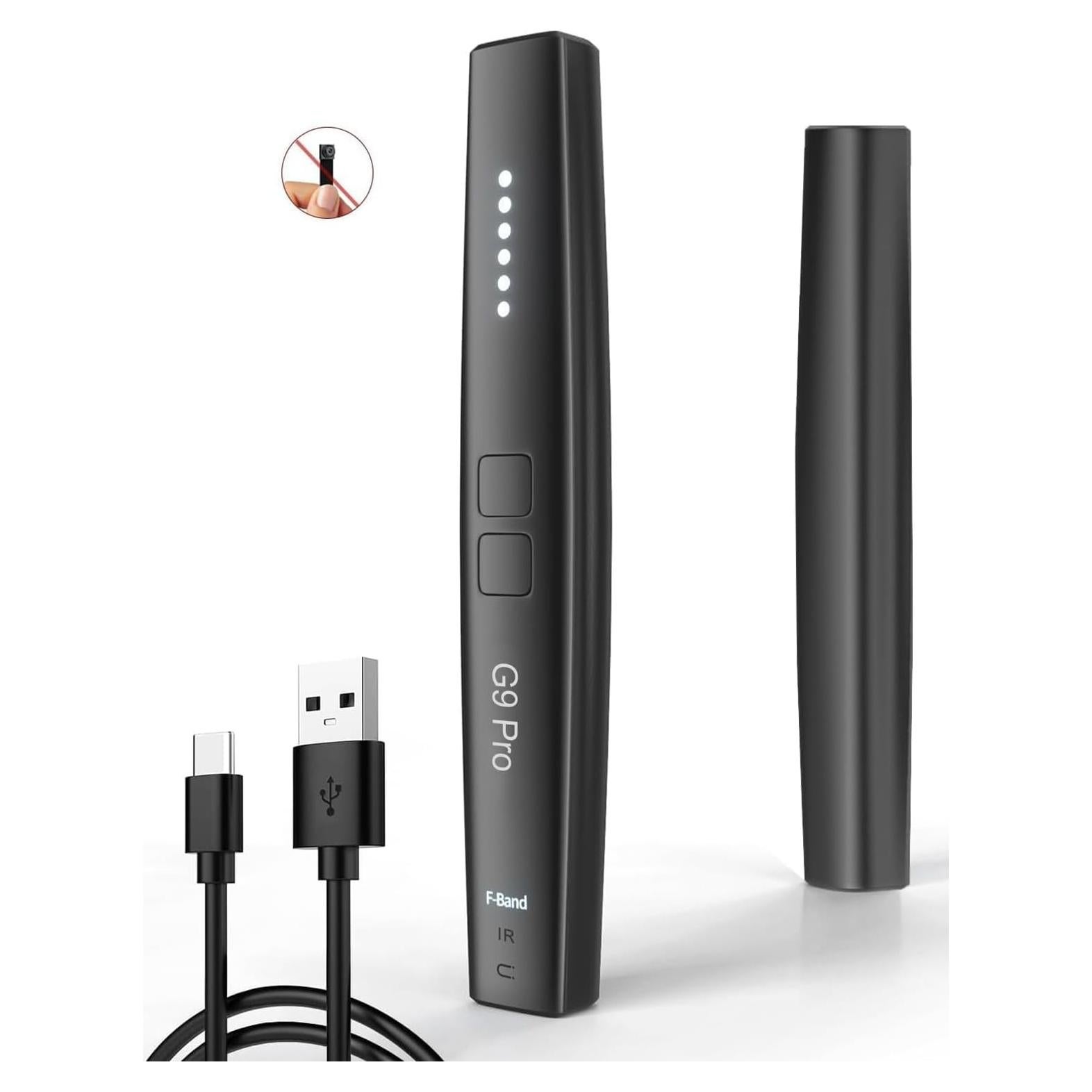 Detector de cámaras ocultas JAXTIN G9 Pro - Alarma y Vibración