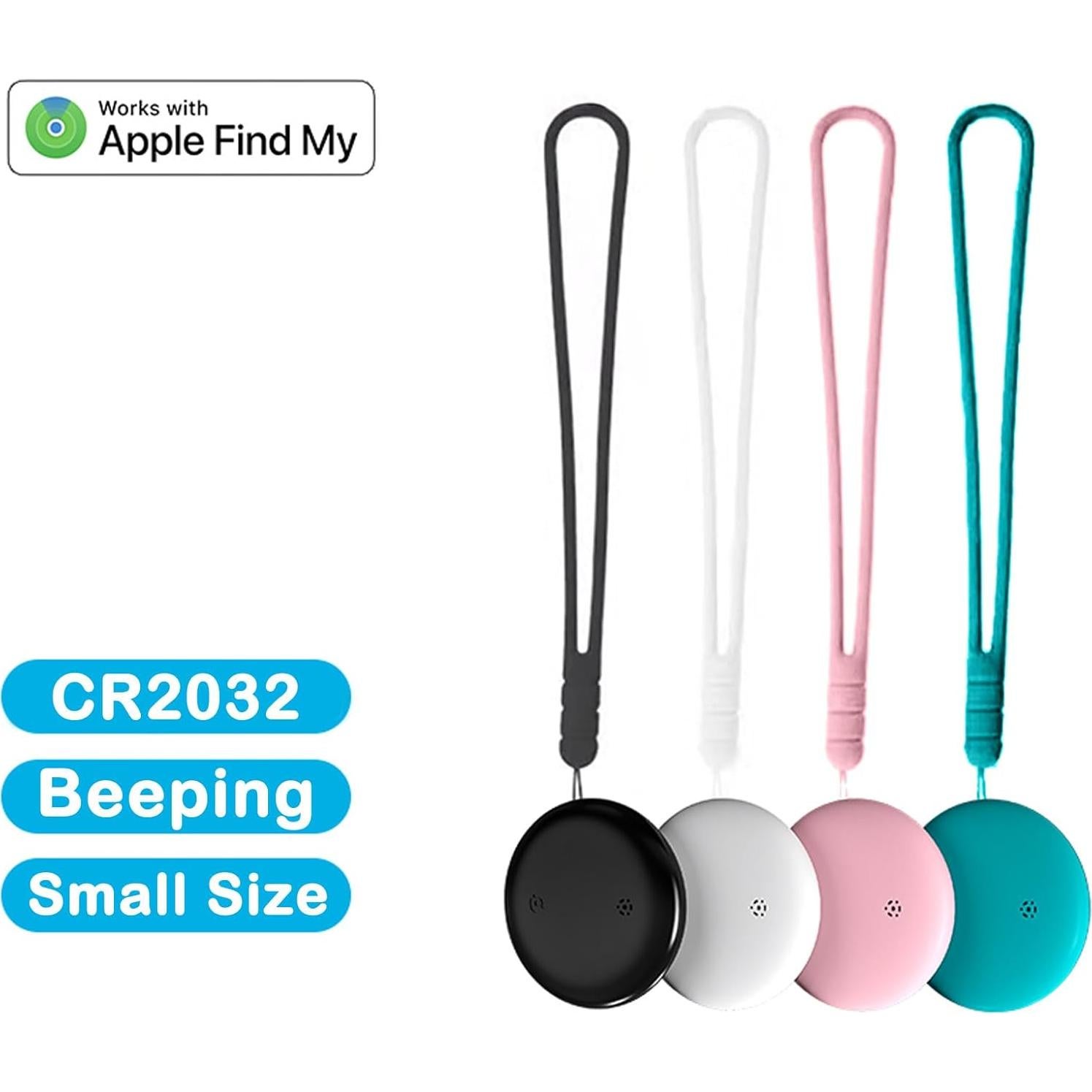 Rastreador Ayehe Compatible con Apple Find My Blanco