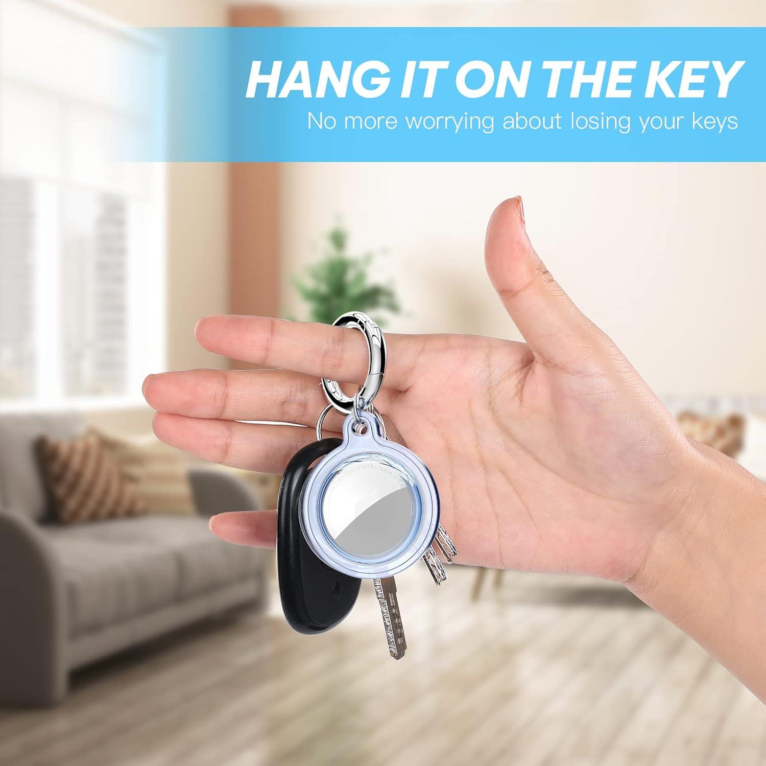 Collar Airtag para Niños Yoleaf, Silicona Impermeable 2 Pzs