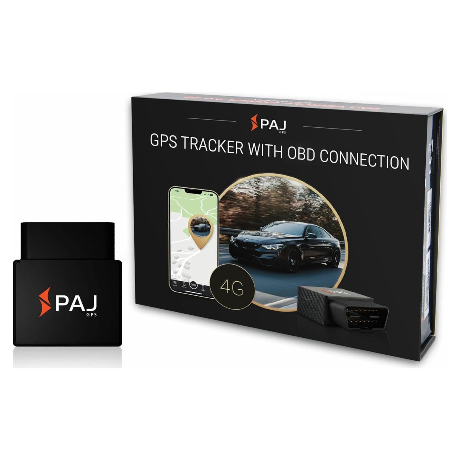 Rastreador GPS OBD PAJ 4G LTE para Vehículos y Flotas