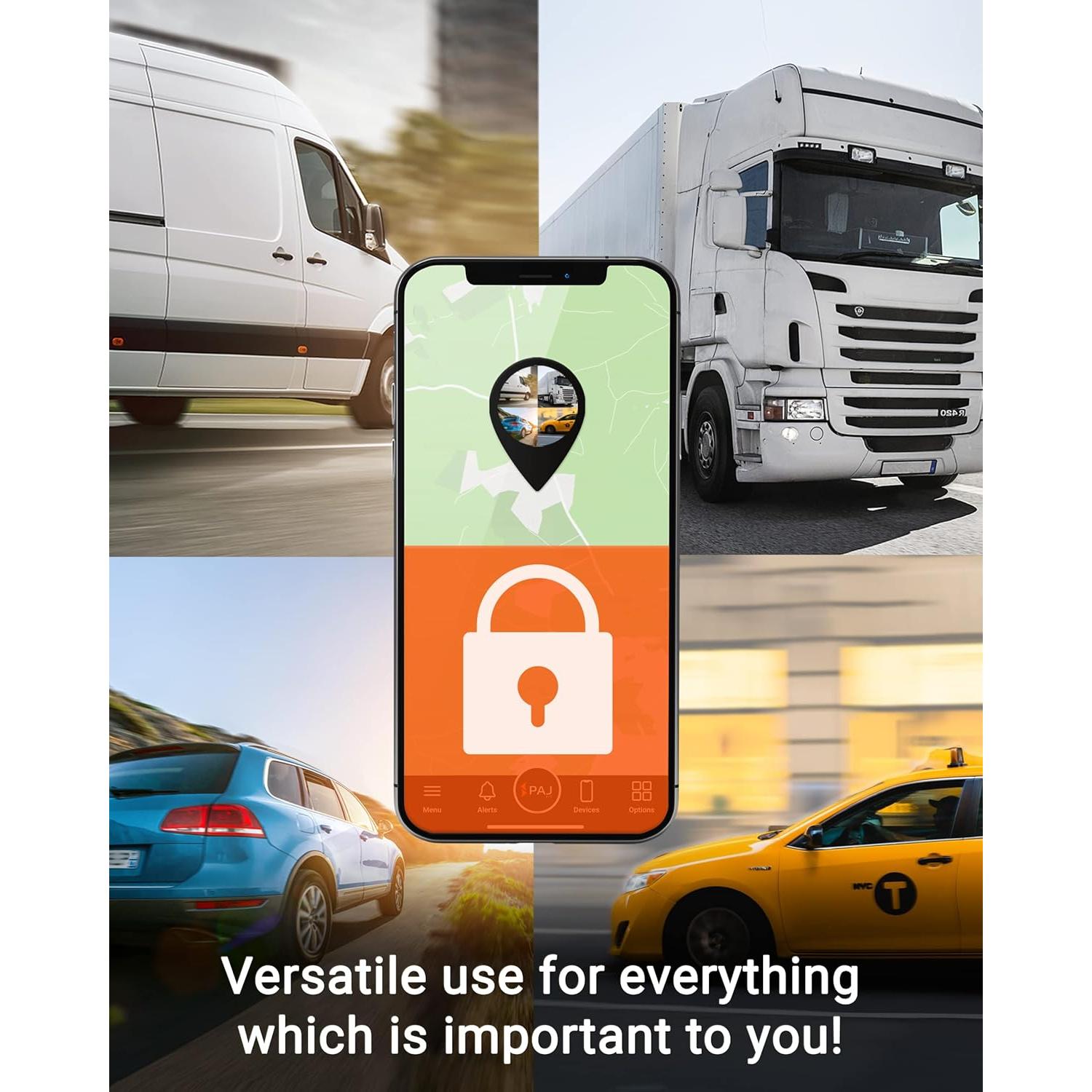 Rastreador GPS OBD PAJ 4G LTE para Vehículos y Flotas