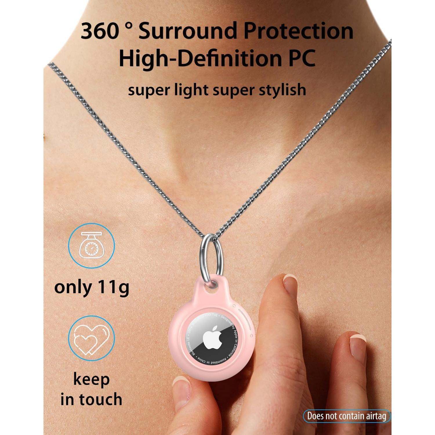 Collar Impermeable para Airtag DEERLET Ajustable 75cm