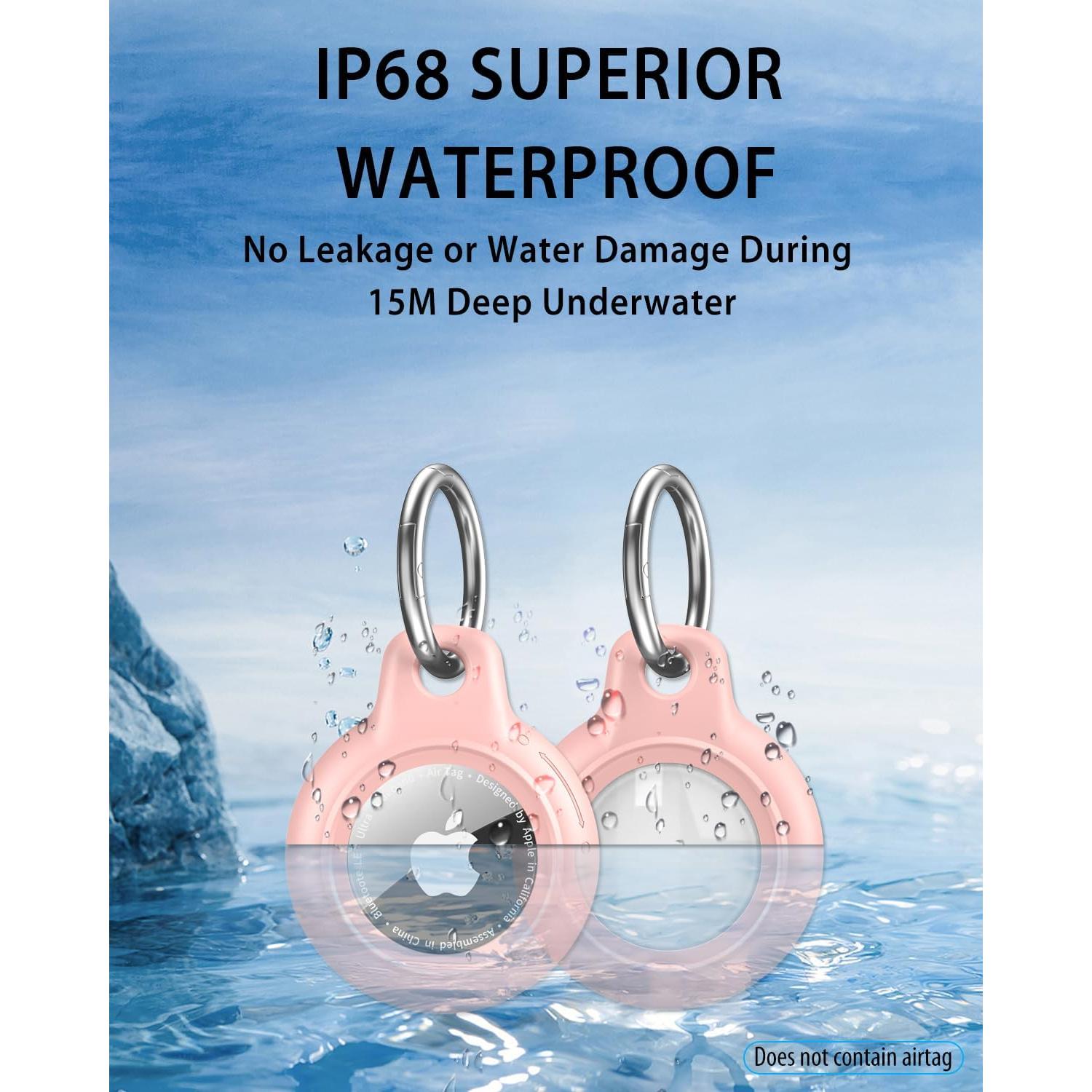 Collar Impermeable para Airtag DEERLET Ajustable 75cm