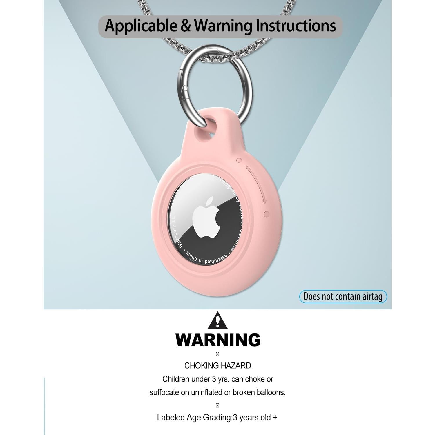 Collar Impermeable para Airtag DEERLET Ajustable 75cm