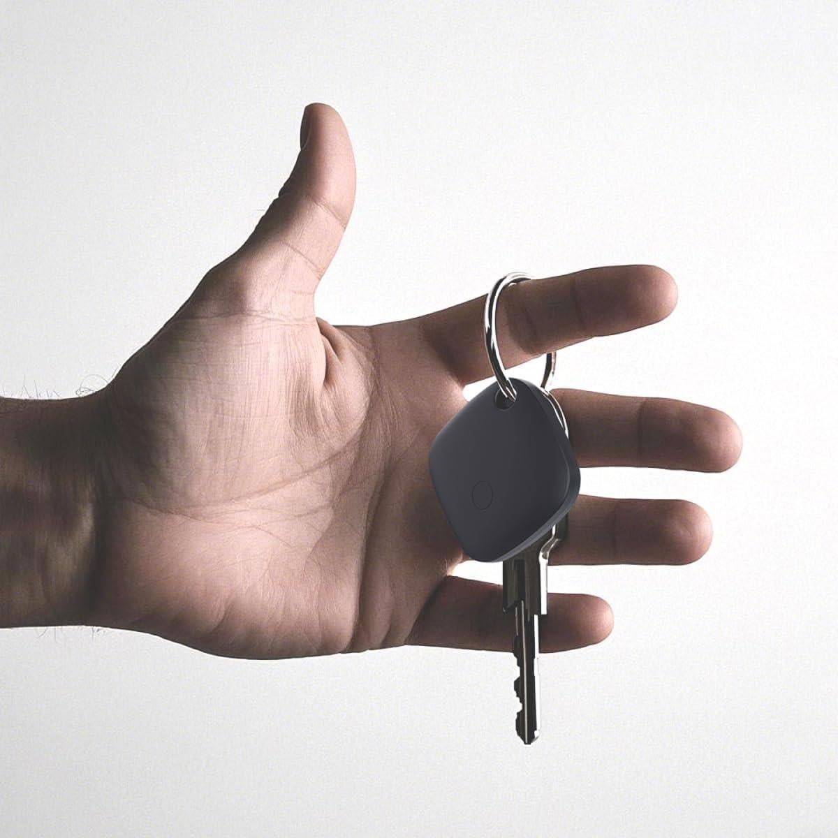 Localizador Bluetooth EMONAIR Dot Tag 4 Pack - Negro, iOS