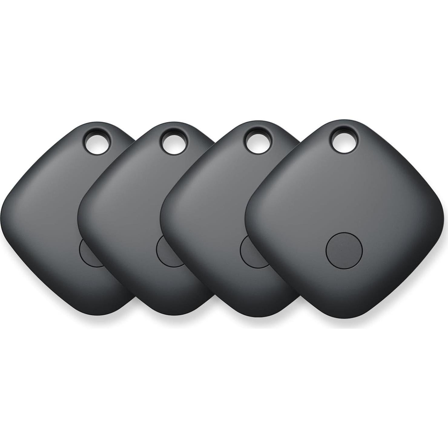 Localizador Bluetooth EMONAIR Dot Tag 4 Pack - Negro, iOS