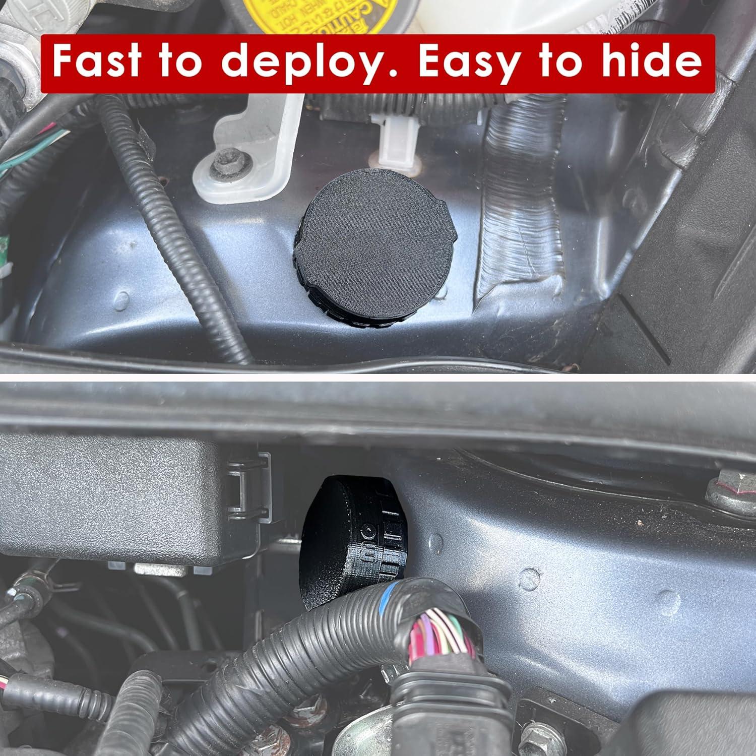 Funda Magnética Neodimio Mars Outpost para AirTag x4