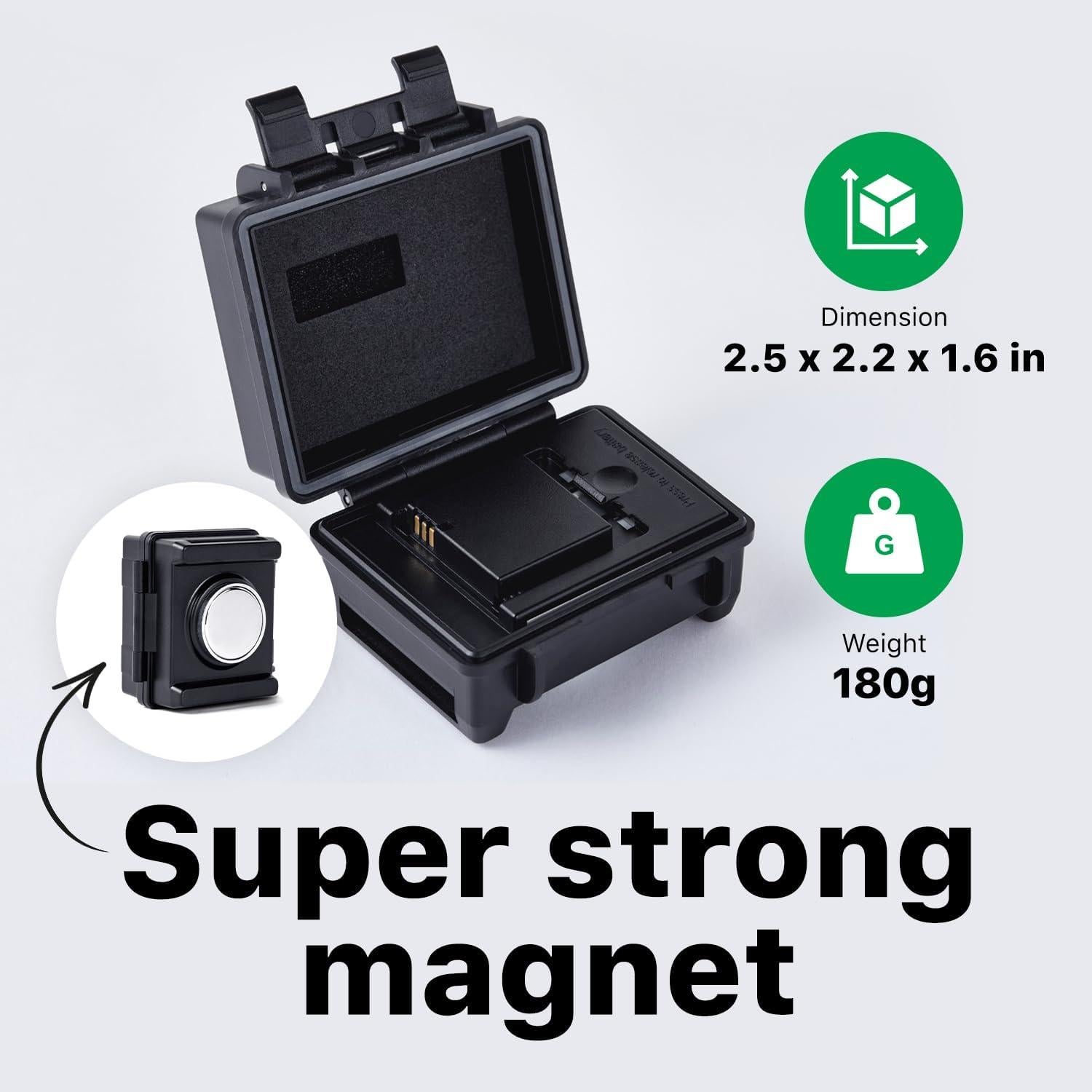 Caja impermeable magnética Tracki + batería 3500mAh