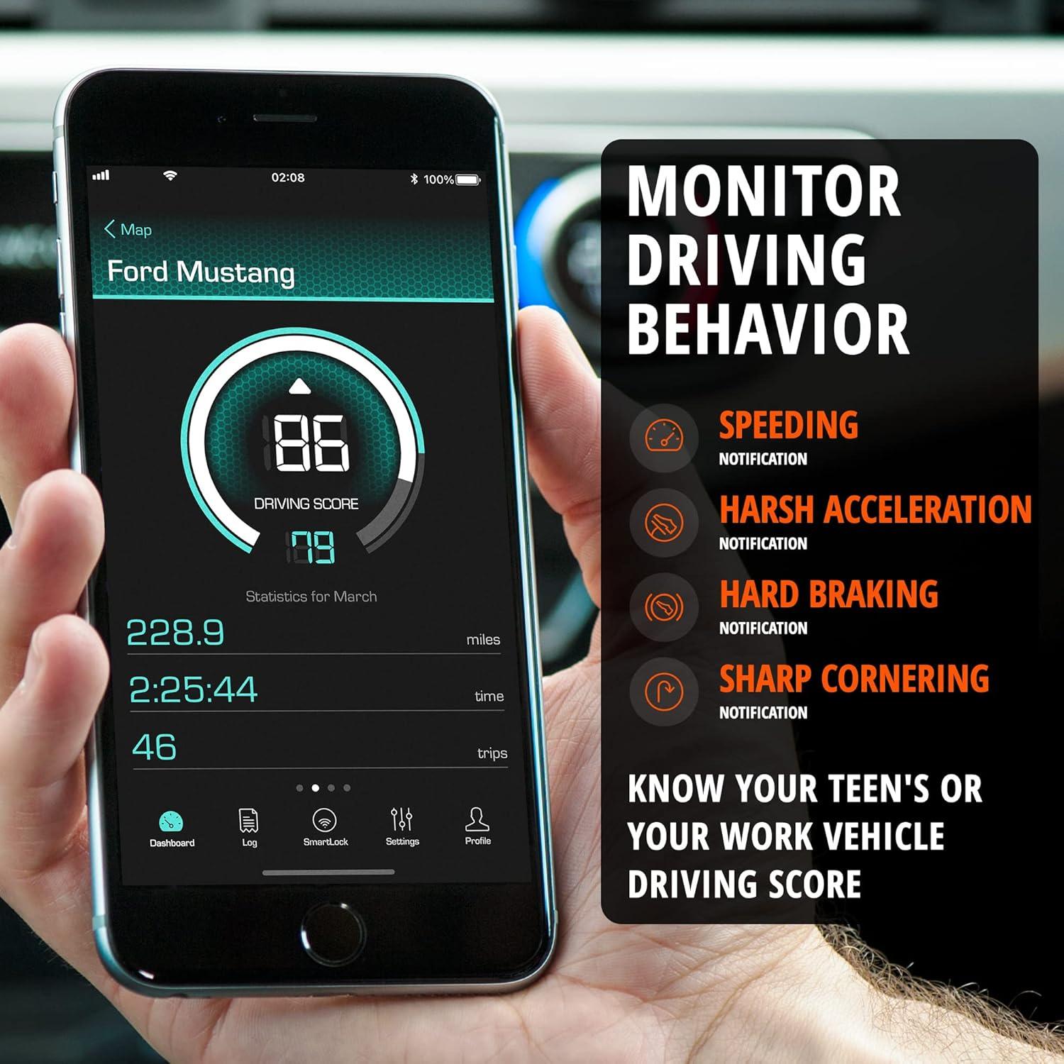 Rastreador Antirrobo CarLock 4G OBD - Alarma Automóvil