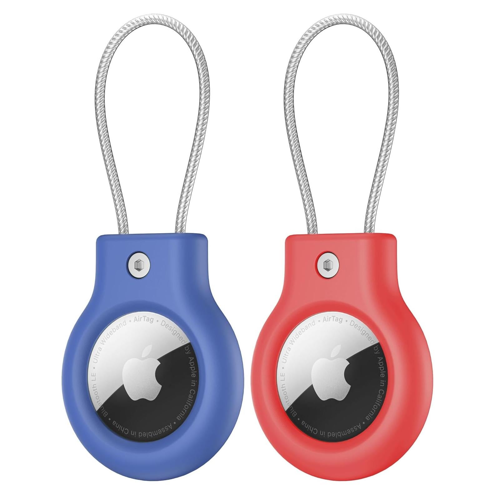 Funda de Silicona Vancle para Apple AirTag - 2 Paquetes