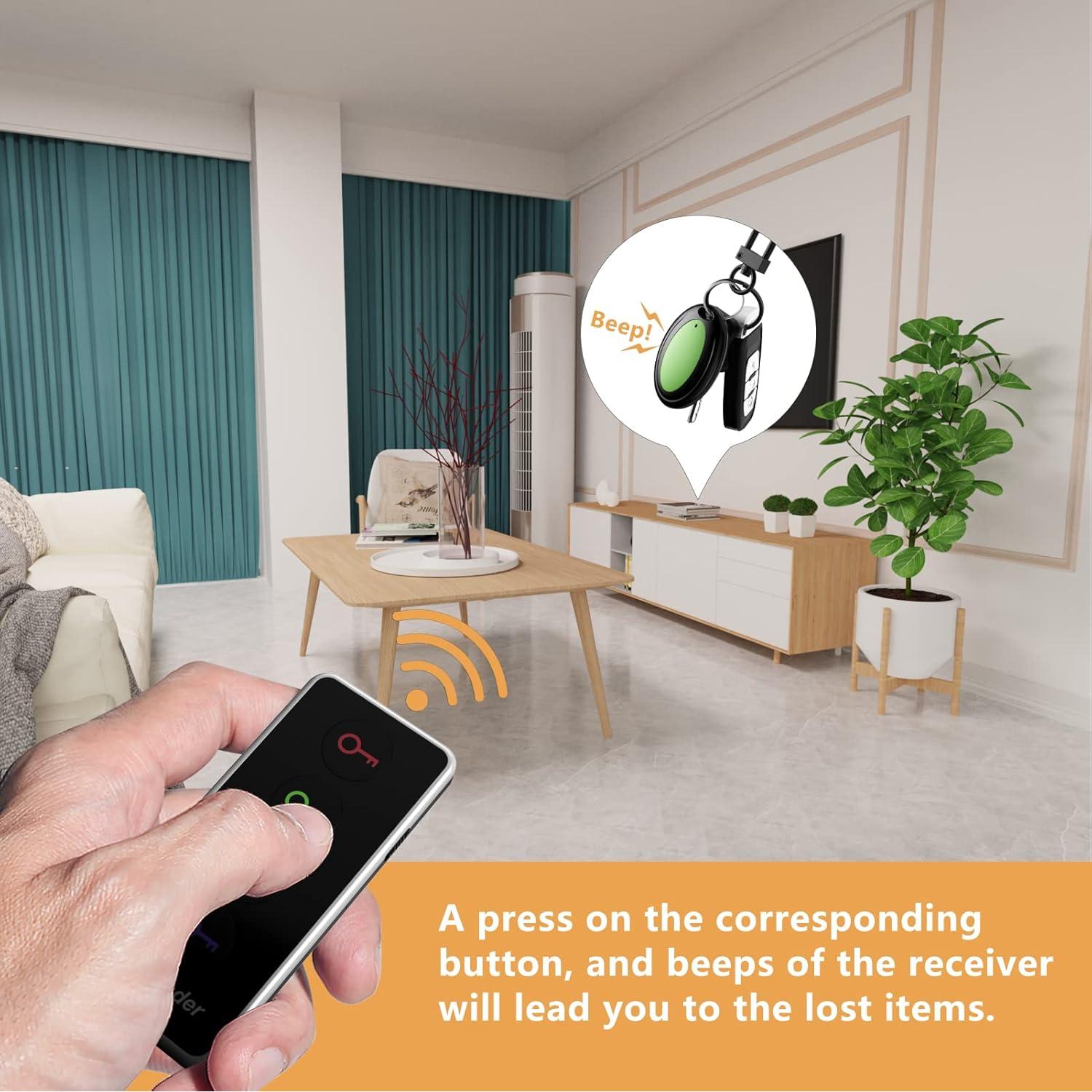 Buscador de Control Remoto Perdido Symphonier KF04A con Luz LED