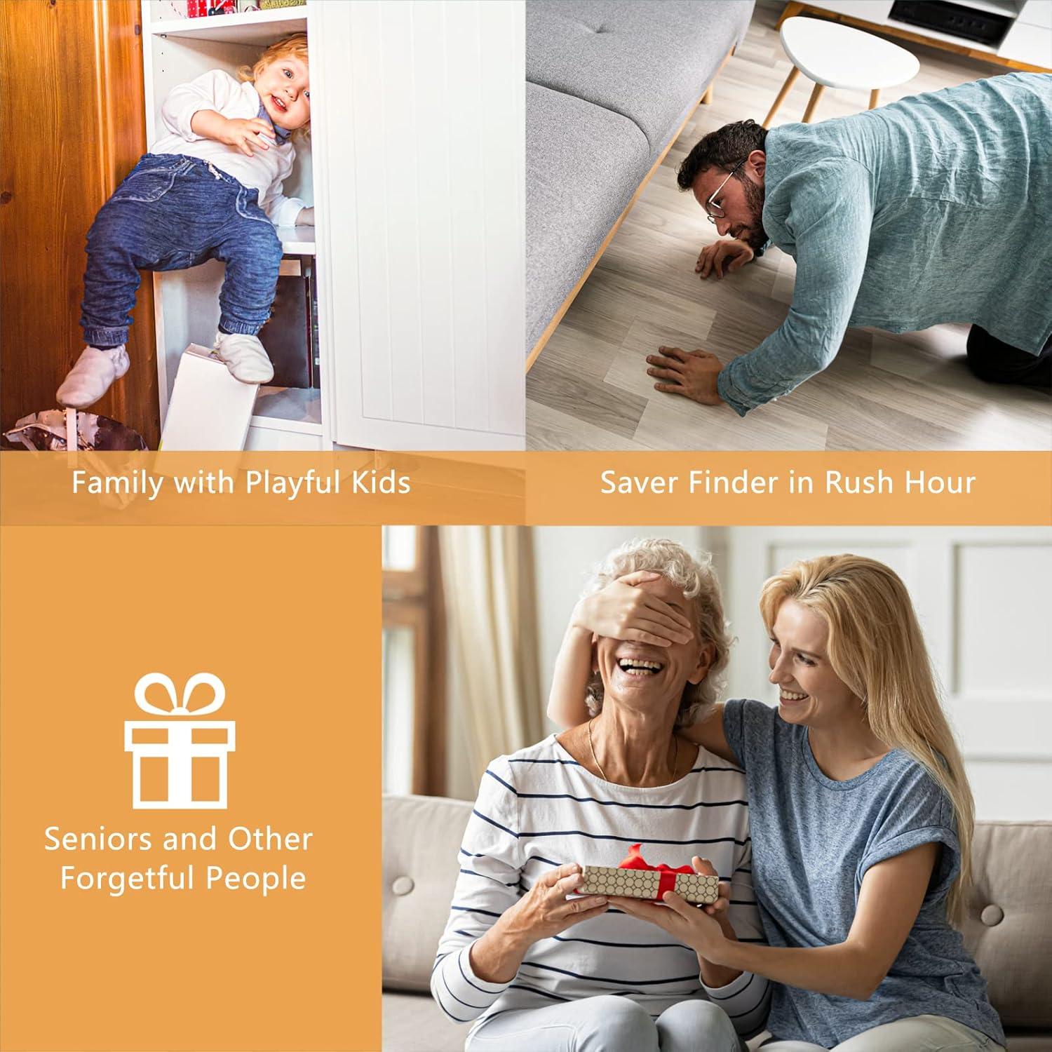 Buscador de Control Remoto Perdido Symphonier KF04A con Luz LED