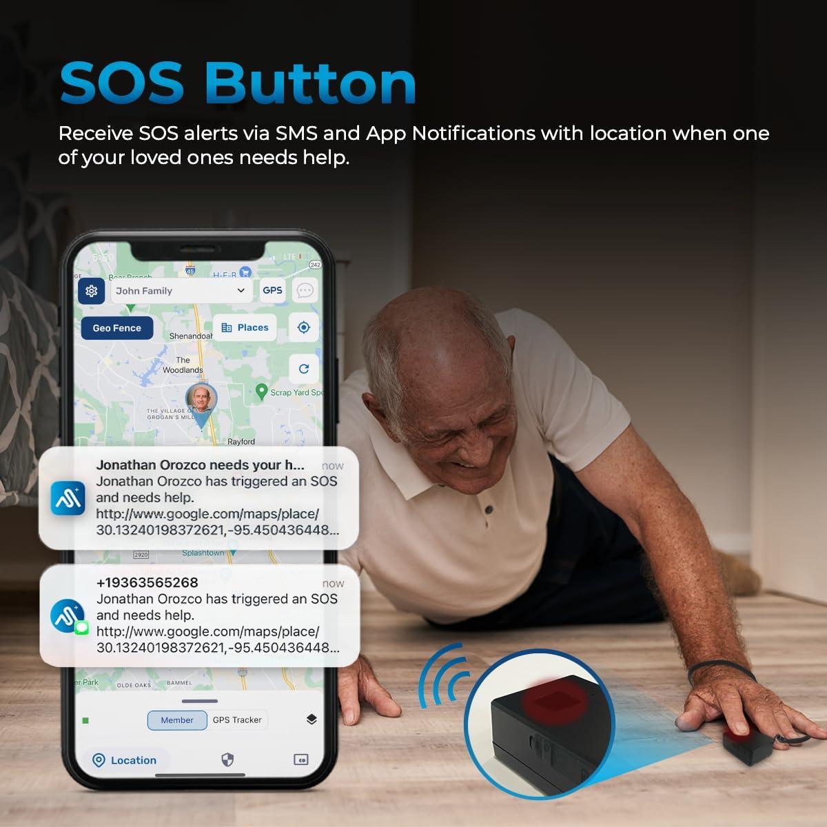 Rastreador GPS AutoSky 4G LTE Portátil Resistente al Agua