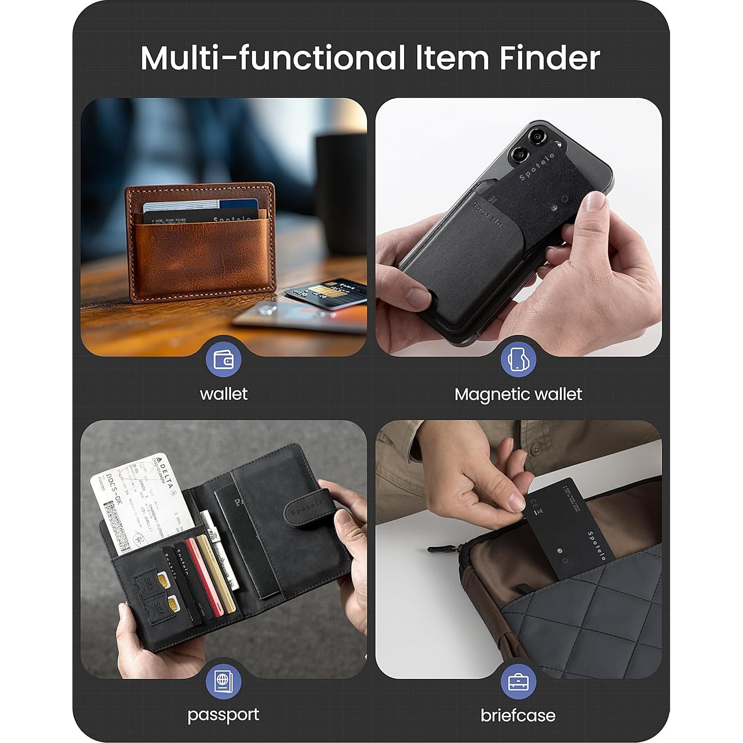 Tarjeta Localizadora Spotelo - Localizador Recargable iOS