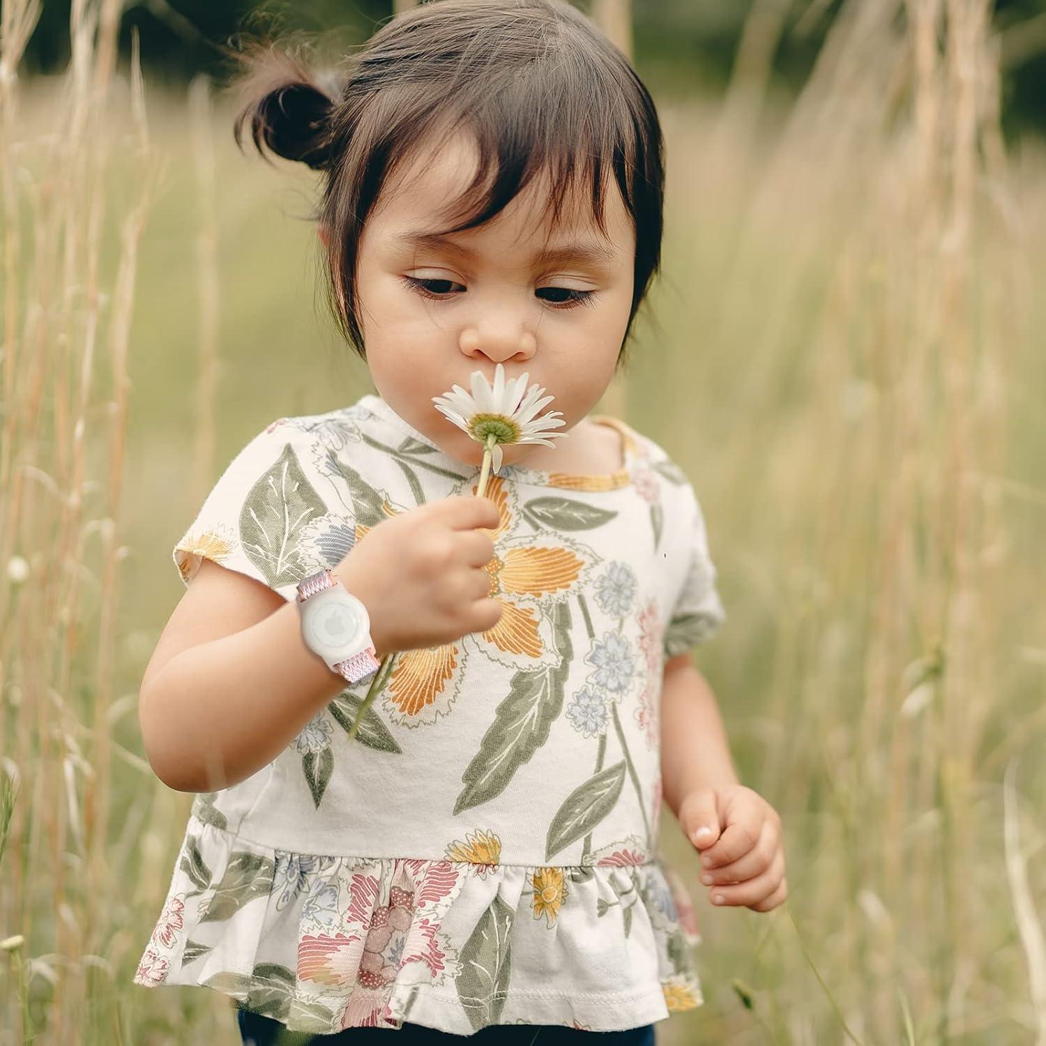 Paquete de 4 pulseras POHNUI para AirTag ajustables