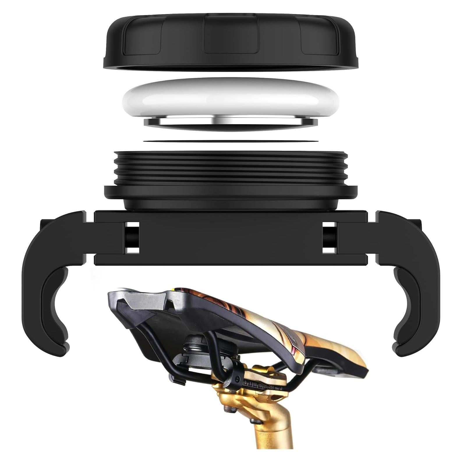 Soporte Oculto para AirTag DLENP Impermeable para Bicicleta