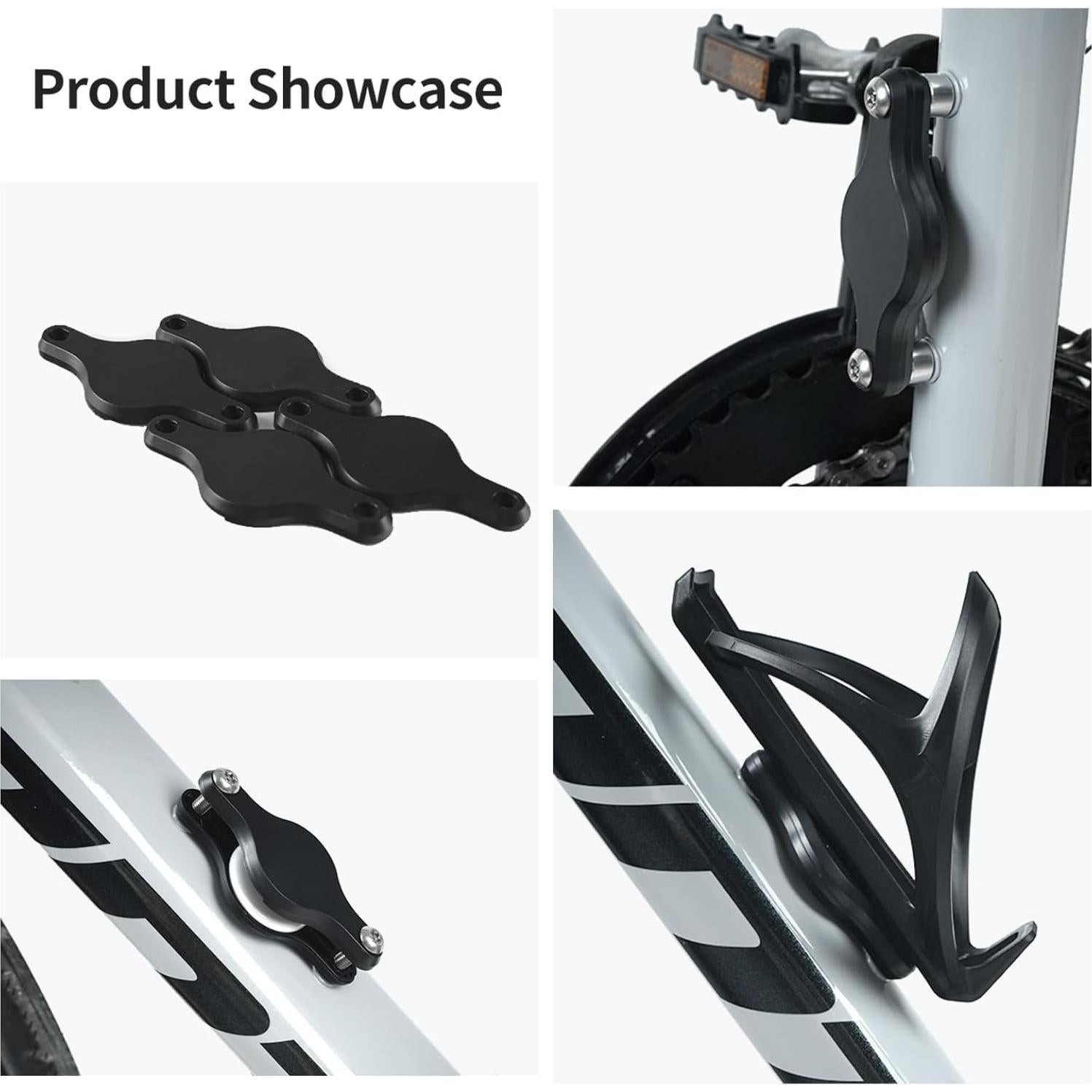 Soporte para Air Tag NELboNs bicicleta impermeable negro