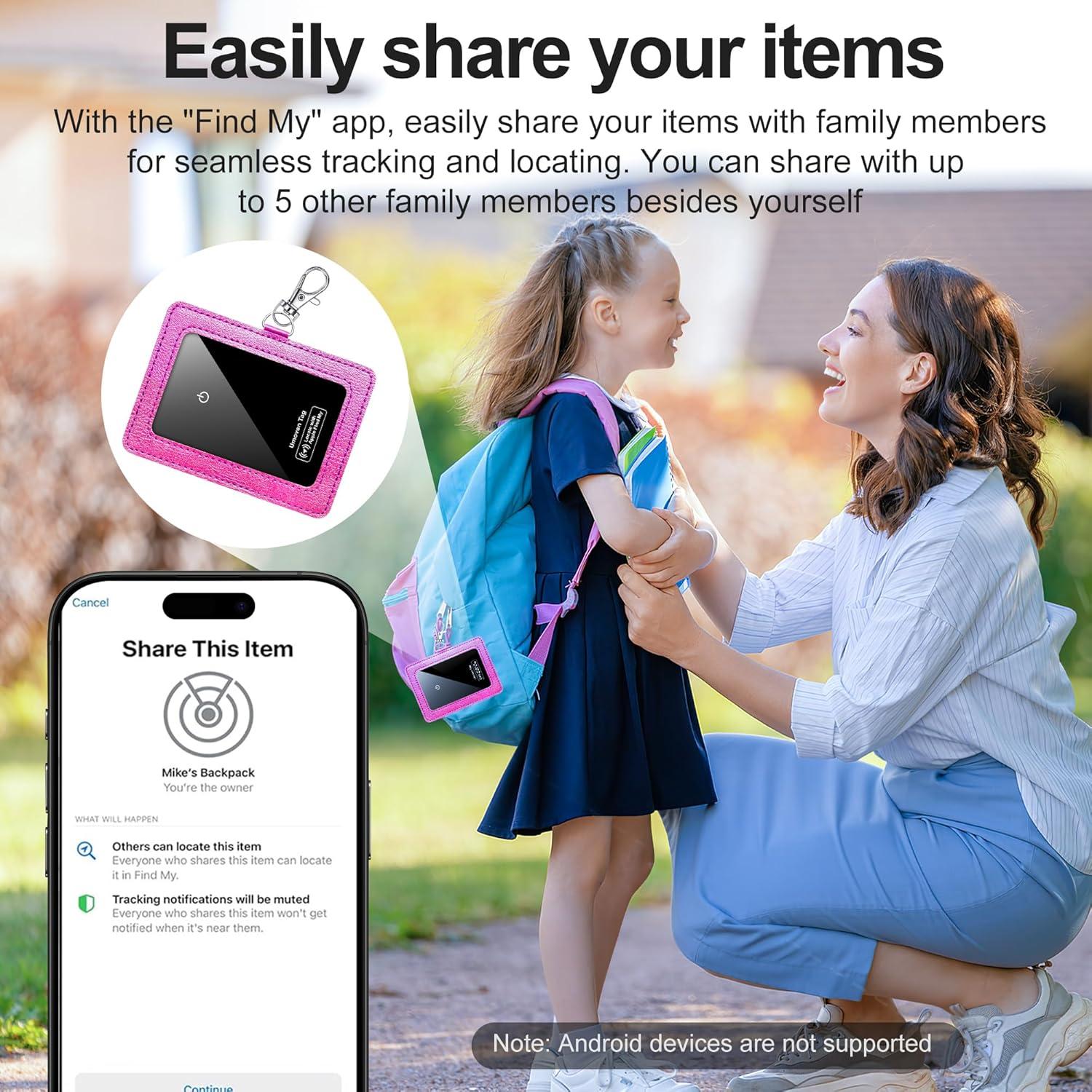 Localizador de Cartera UMOVEN para iOS - Delgado e Impermeable