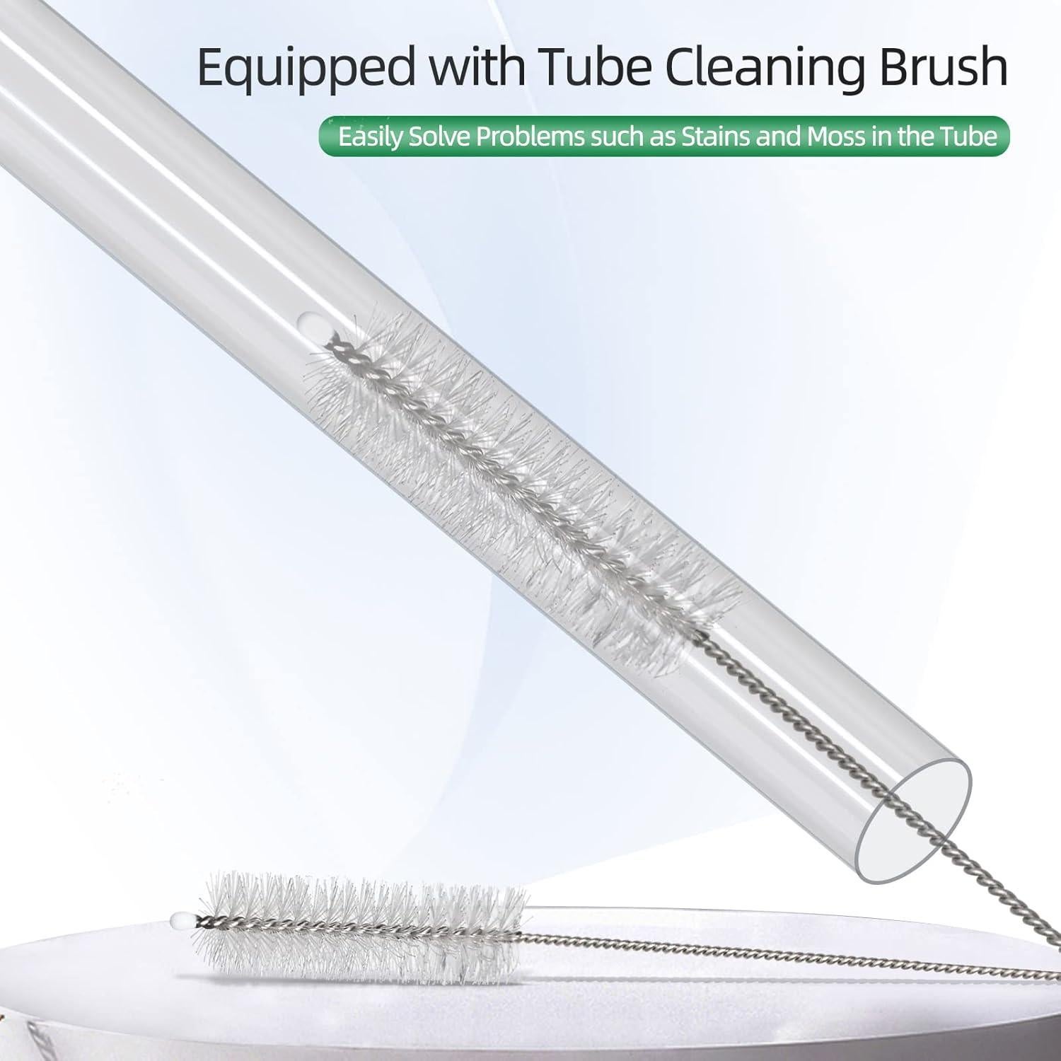 Juego de Alimentación para Camarones UPETTOOLS, Tubo y Anillo