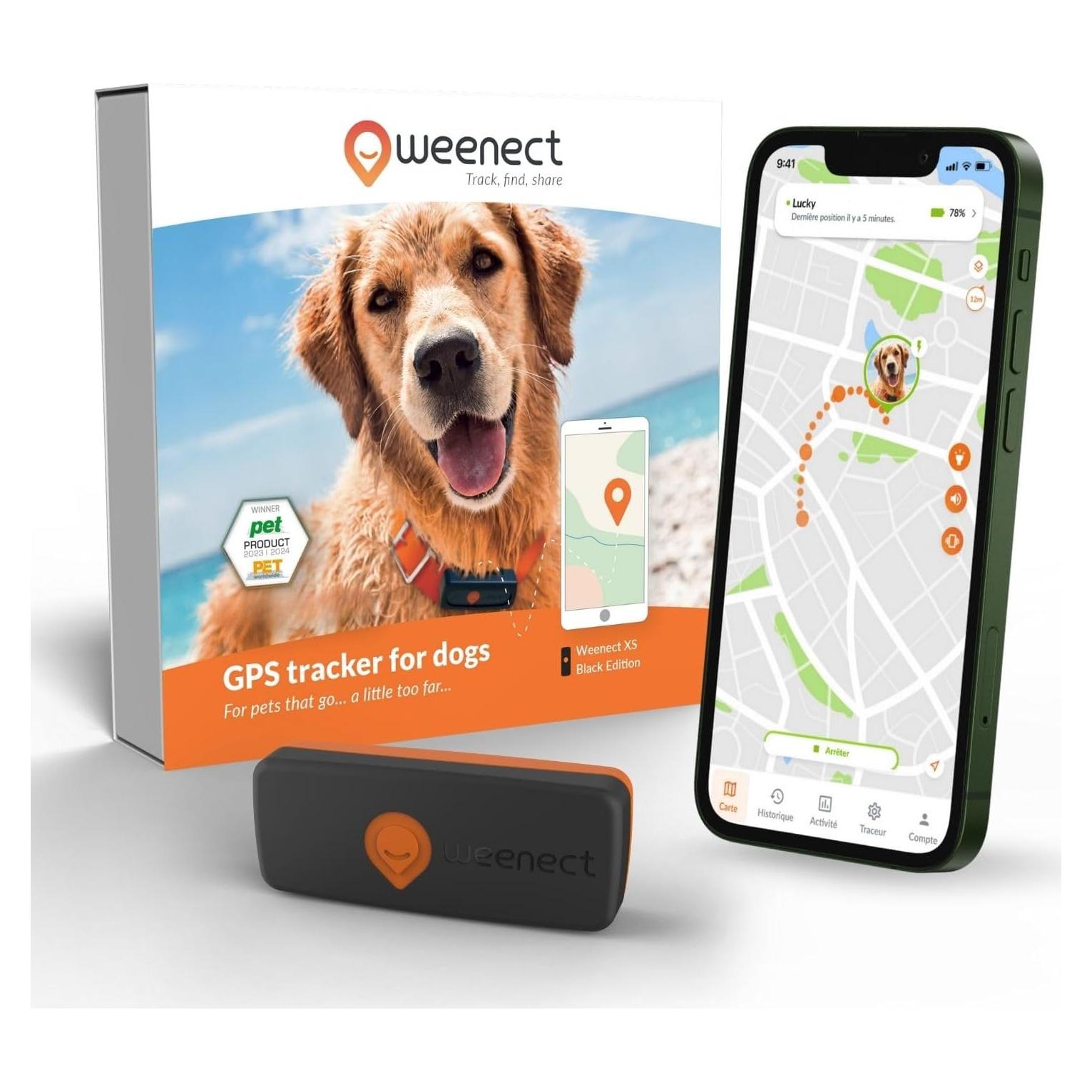 Rastreador GPS para perros Weenect Dog XS - Impermeable