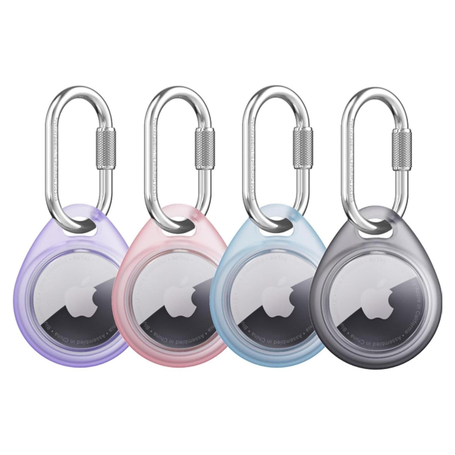 Soporte UNBREAKcable para Apple AirTag - Paquete de 4 - Funda TPU Impermeable