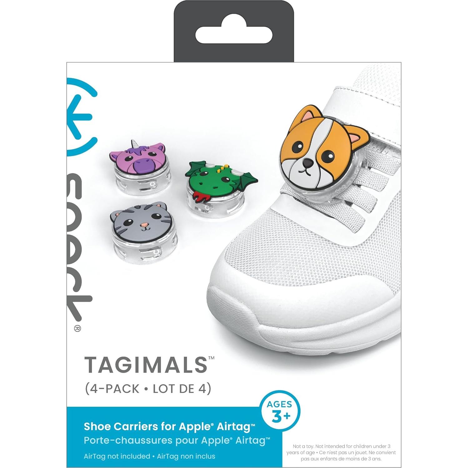 Soporte para AirTag Speck Tagimals - 4 personajes divertidos