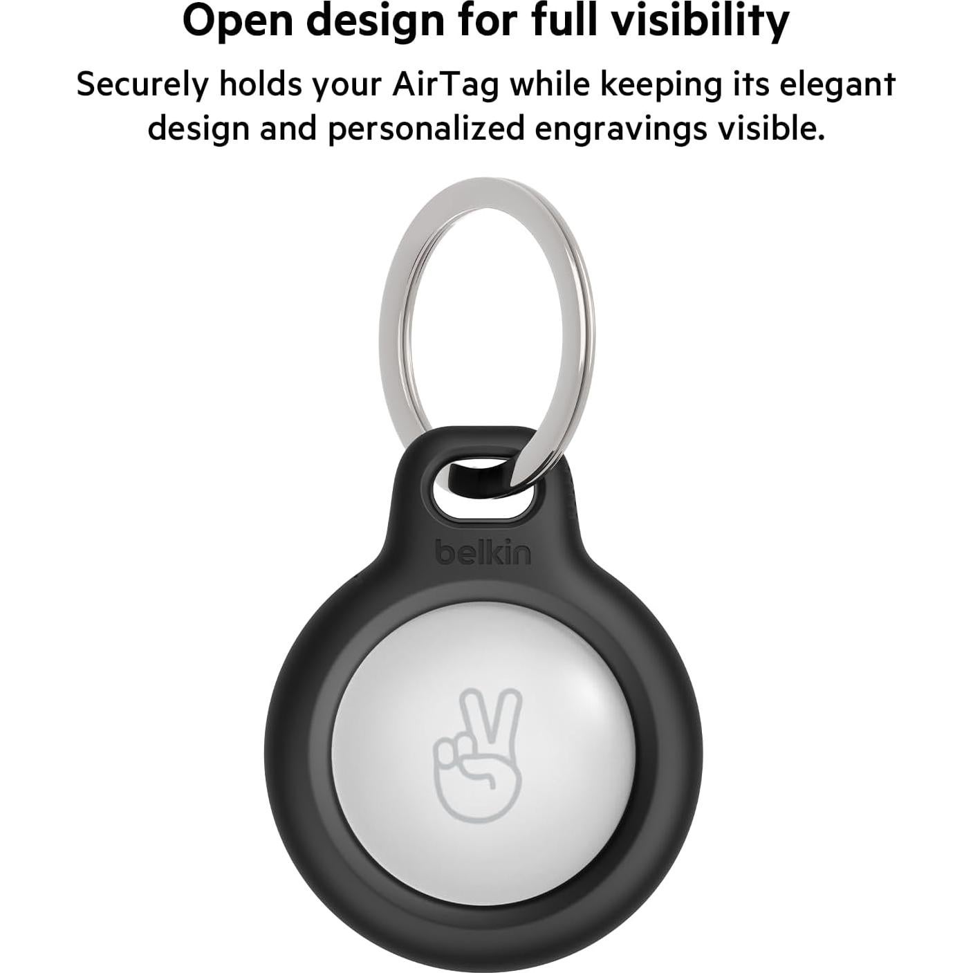 Soporte Seguro Belkin para Apple AirTag - Paquete de 4