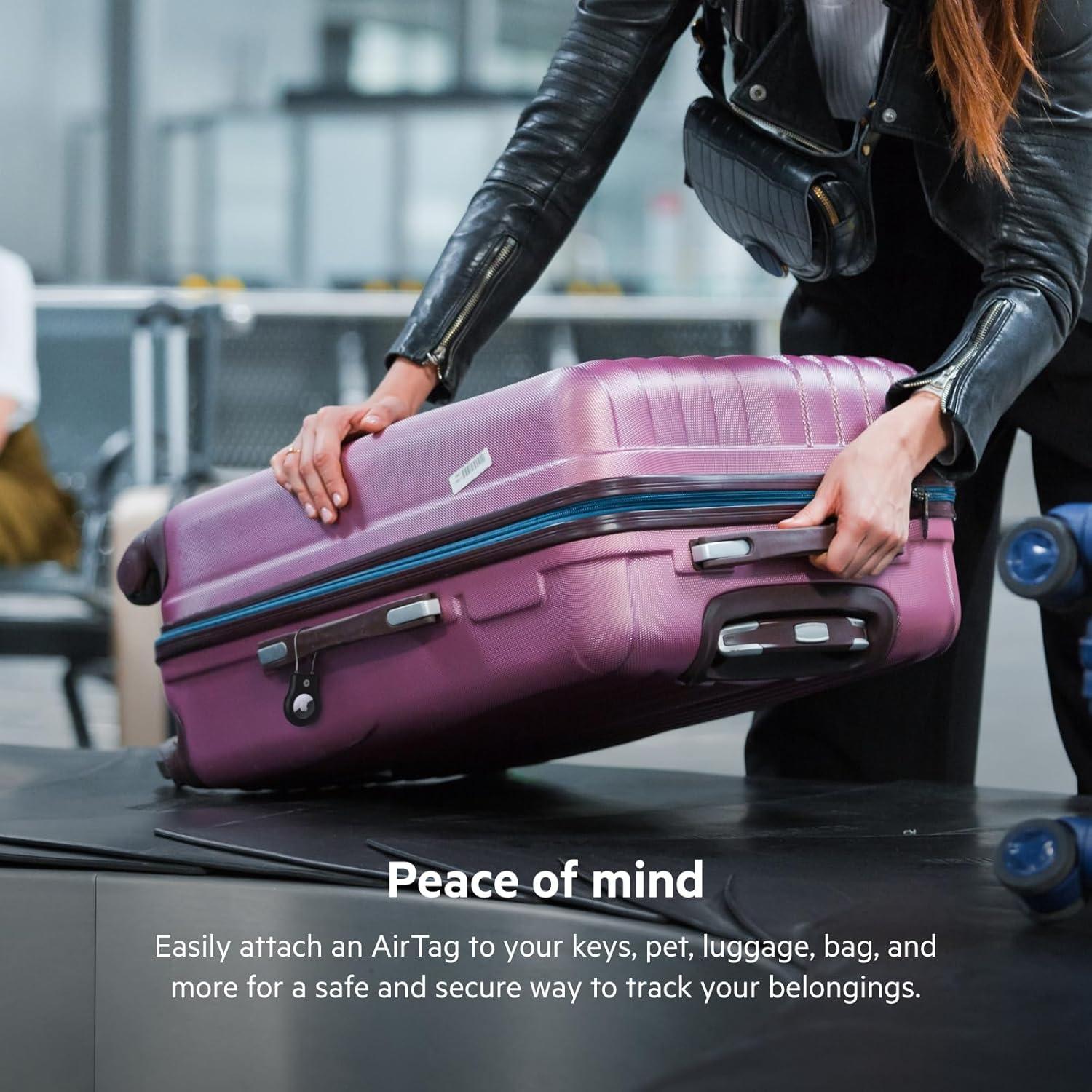 Soporte Seguro Belkin para Apple AirTag - Paquete de 4