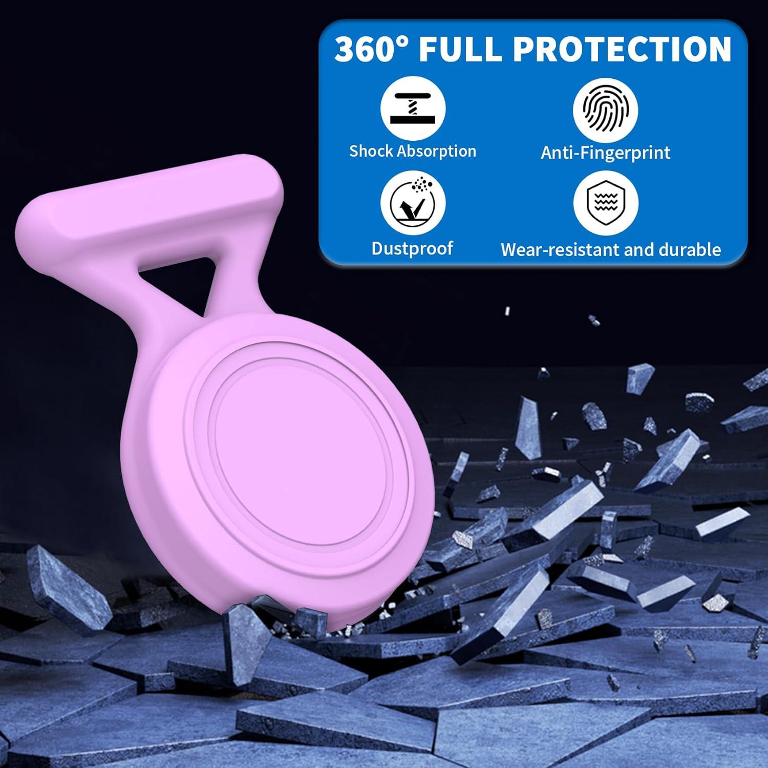 Paquete de 4 Soportes Impermeables para Airtag AGENTNANO