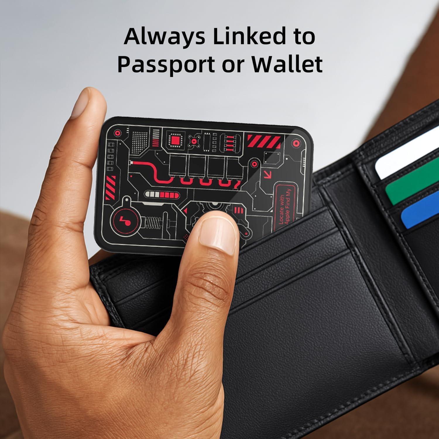 Rastreador Bluetooth MFish Air Tag Solar para iOS