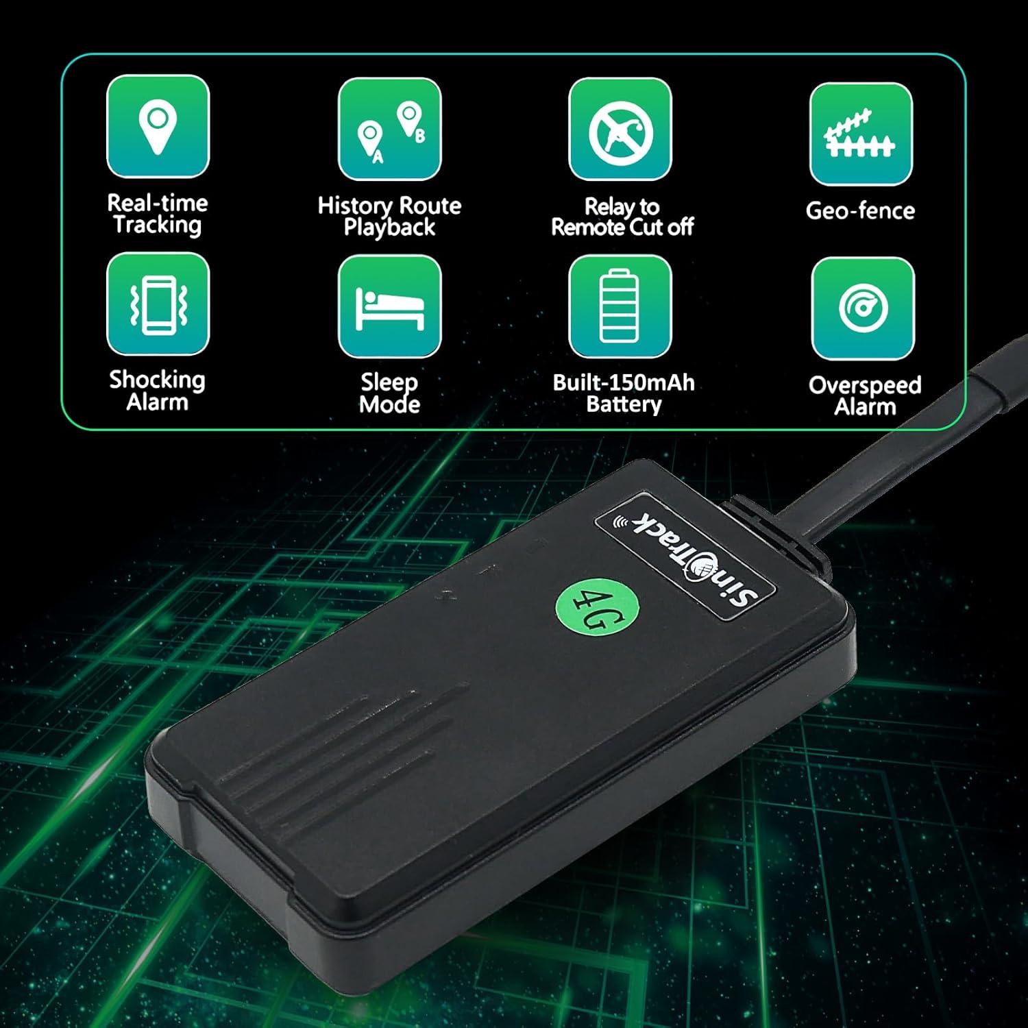 SinoTrack ST-906L-SA Localizador GPS 4G para Vehículos