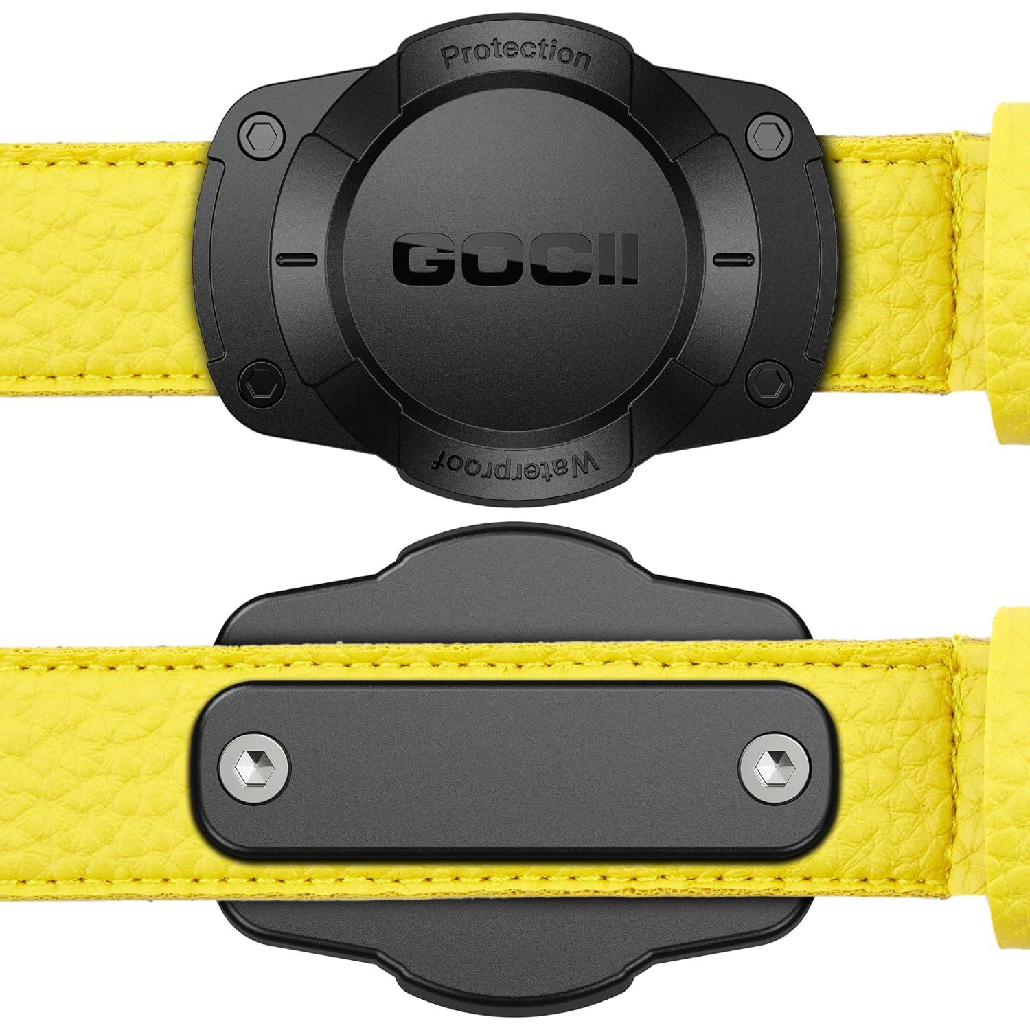 Soporte para Collar de Perro GOCII Airtag Impermeable 2 Pack