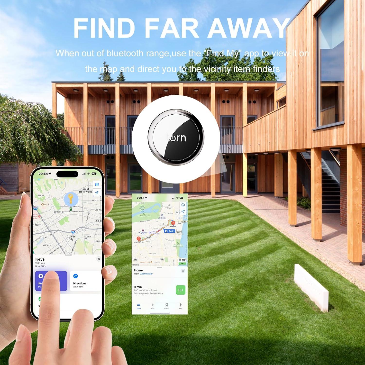 Etiquetas Rastreador Bluetooth Air para Apple Buscar Mi - 2Pack