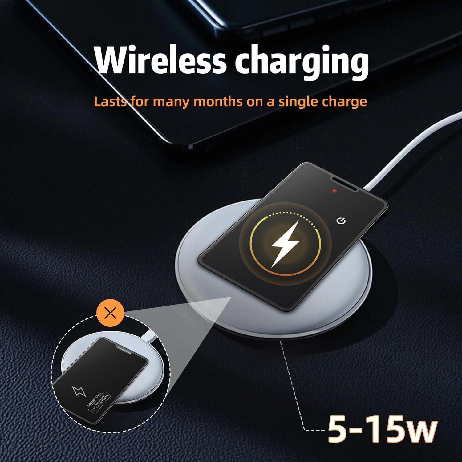 Localizador de Cartera ZGAGFZ GPS Recargable Impermeable