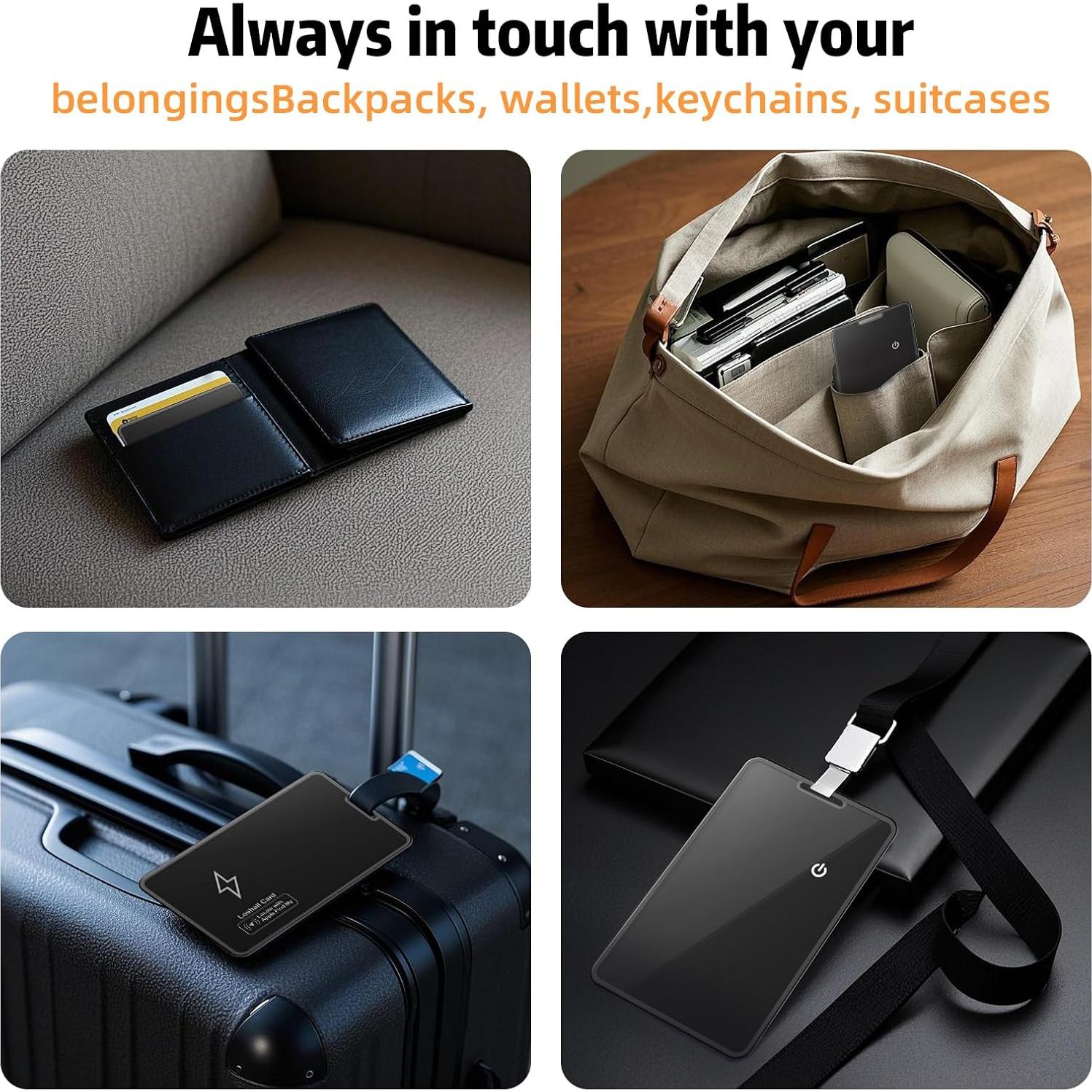 Localizador de Cartera ZGAGFZ GPS Recargable Impermeable