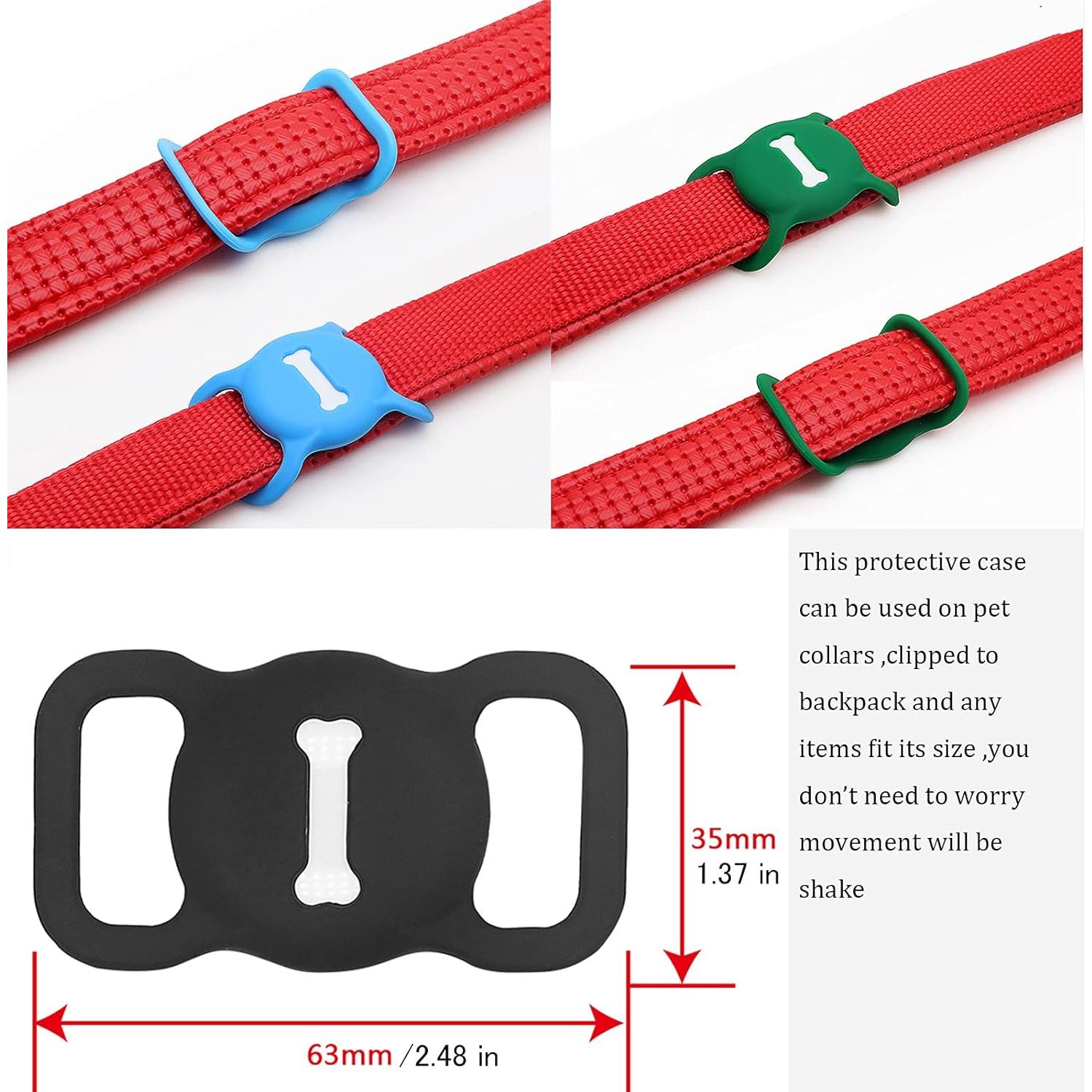 Funda Protectora Silicona para Apple Tag 4 Pack Colores