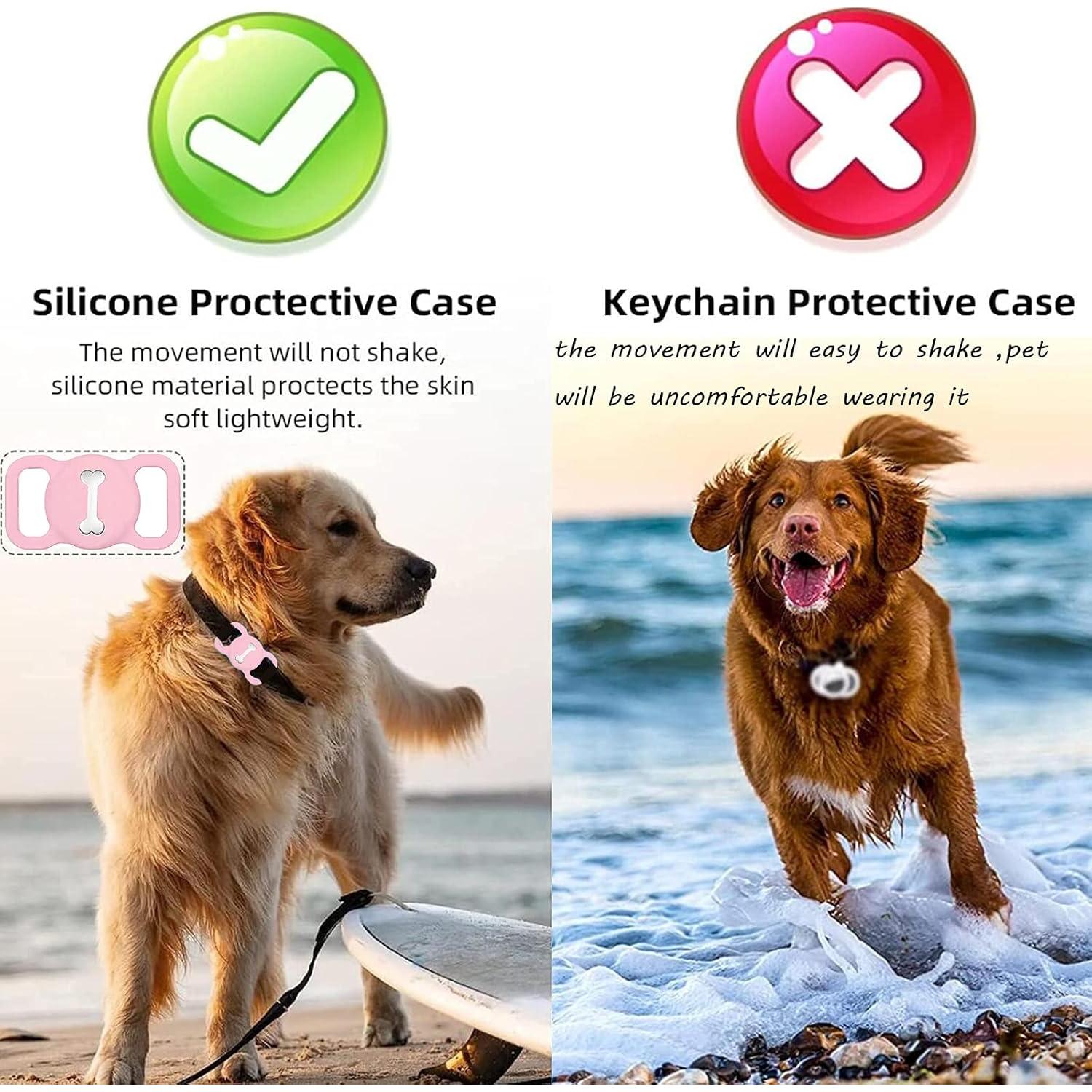 Funda Protectora Silicona para Apple Tag 4 Pack Colores