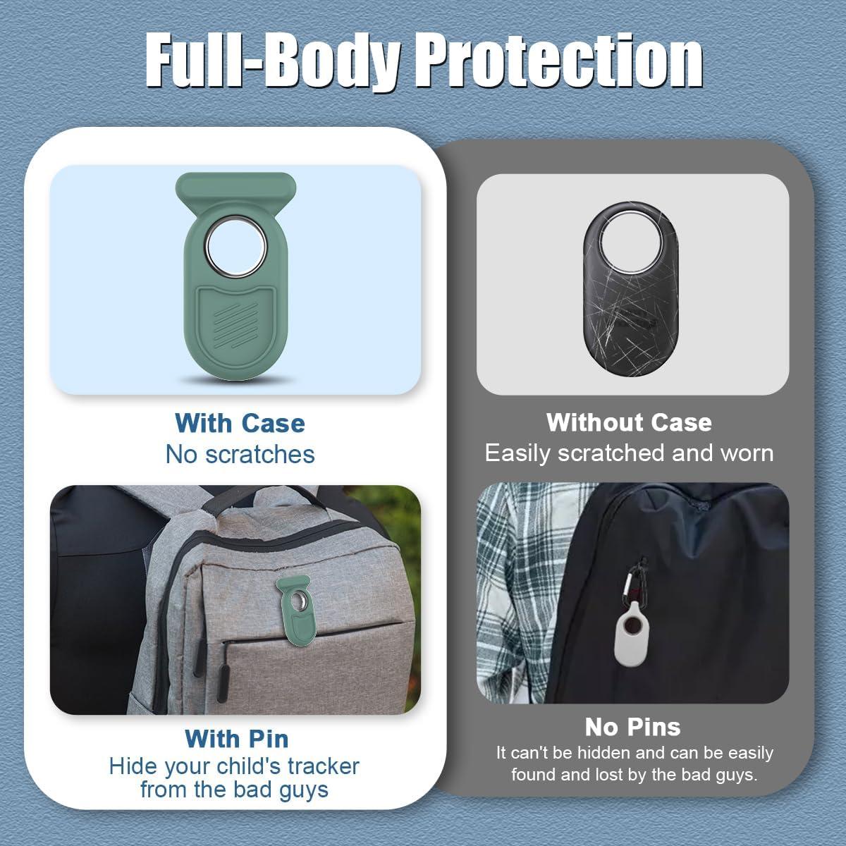 Funda Protectora Silicona Samsung Galaxy SmartTag2 2Pcs