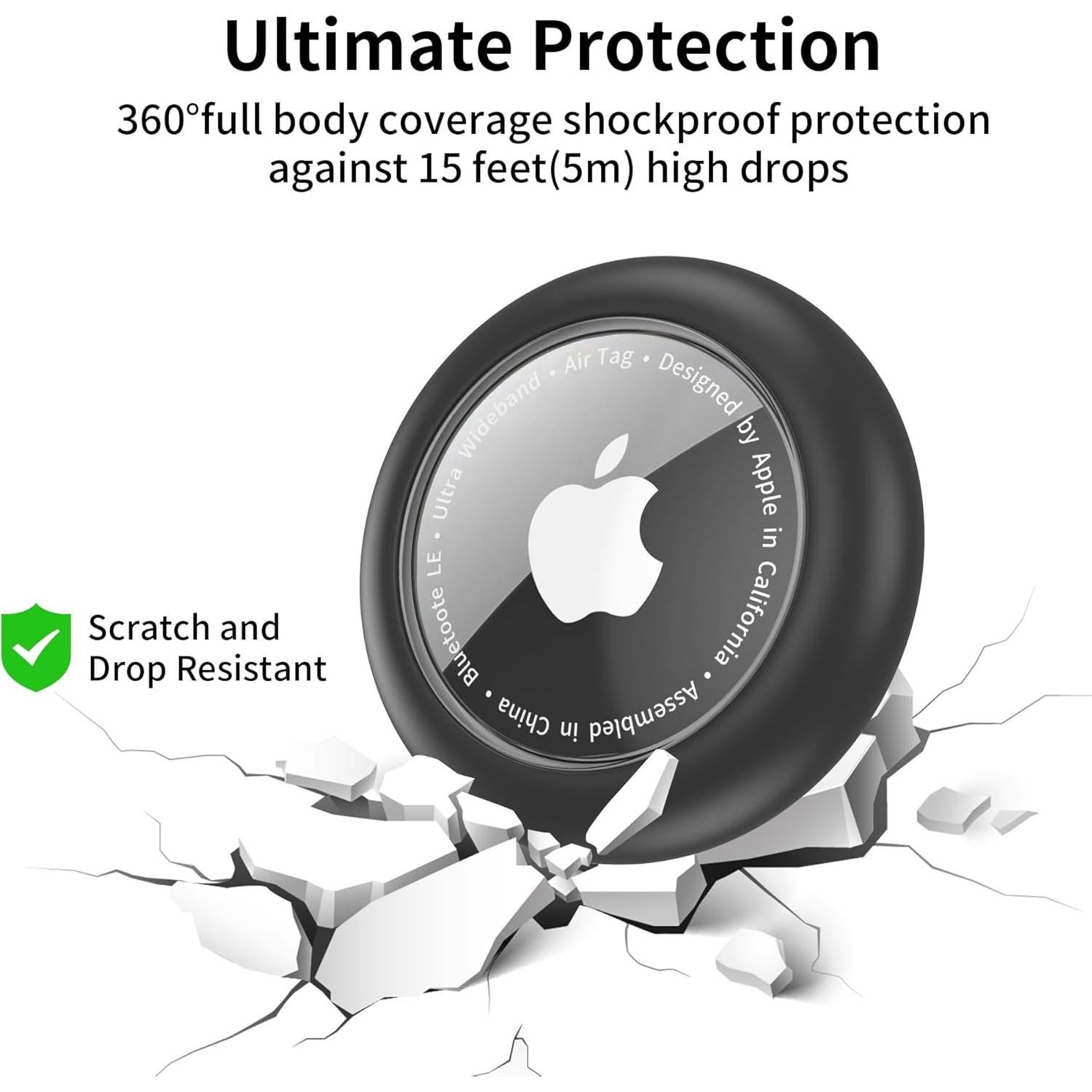 Soporte Oculto para AirTag HATALKIN Niños Impermeable