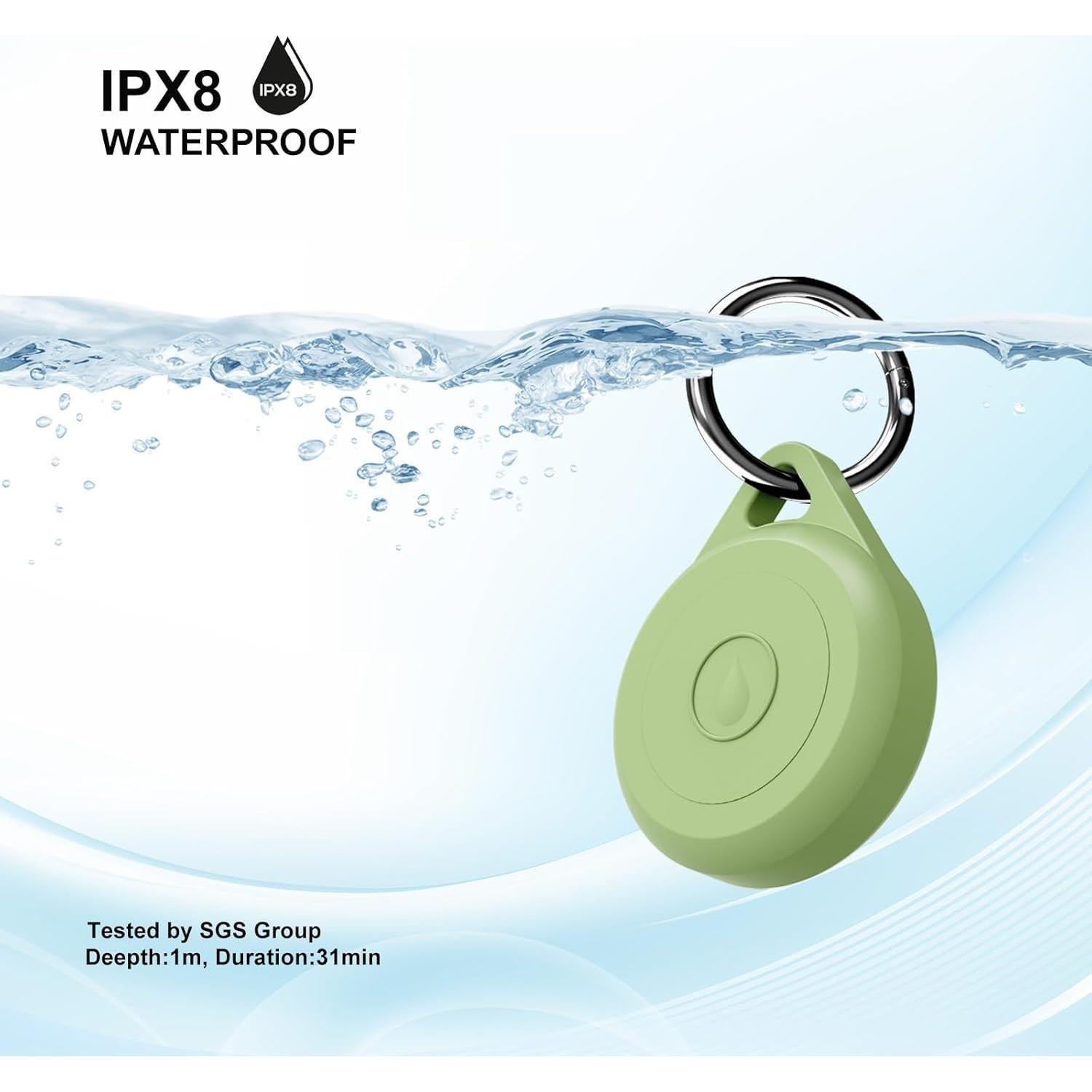 Funda impermeable IPX8 para Air Tag Apple - 2 paquetes