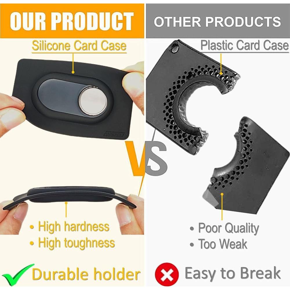 2 Fundas de Silicona para Galaxy Tag2 Counlisha - Negro