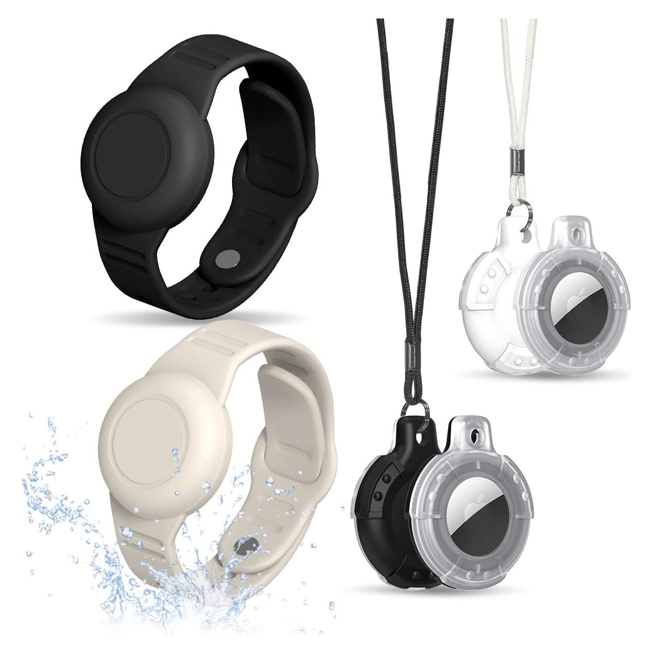 Funda a Prueba de Agua para AirTag TOLUOHU - 4 Piezas